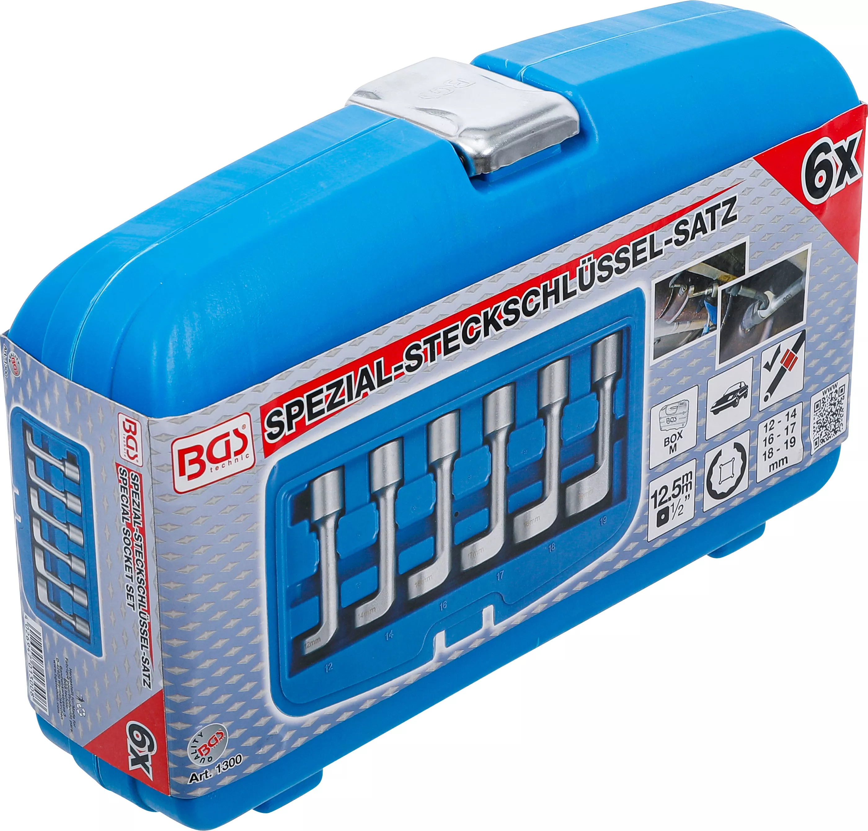 Set chei tubulare speciala | 12,5 mm (1/2") | 12 - 19 mm [9]