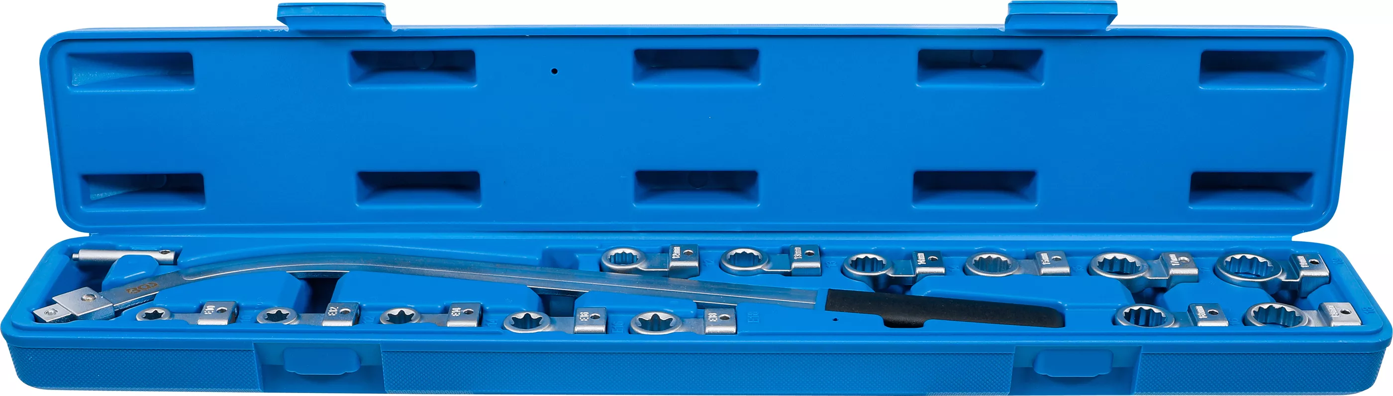 Set chei role intinzatoare | 12 colturi 12 - 19 mm / Profil E E10 - E18 | 15 piese [4]