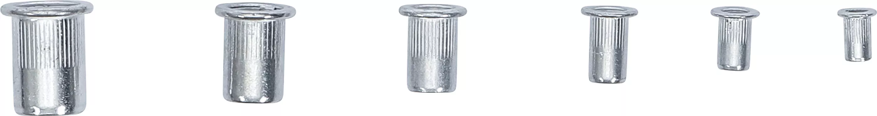 Sortiment piulite-nit | aluminiu | 150 piese [2]