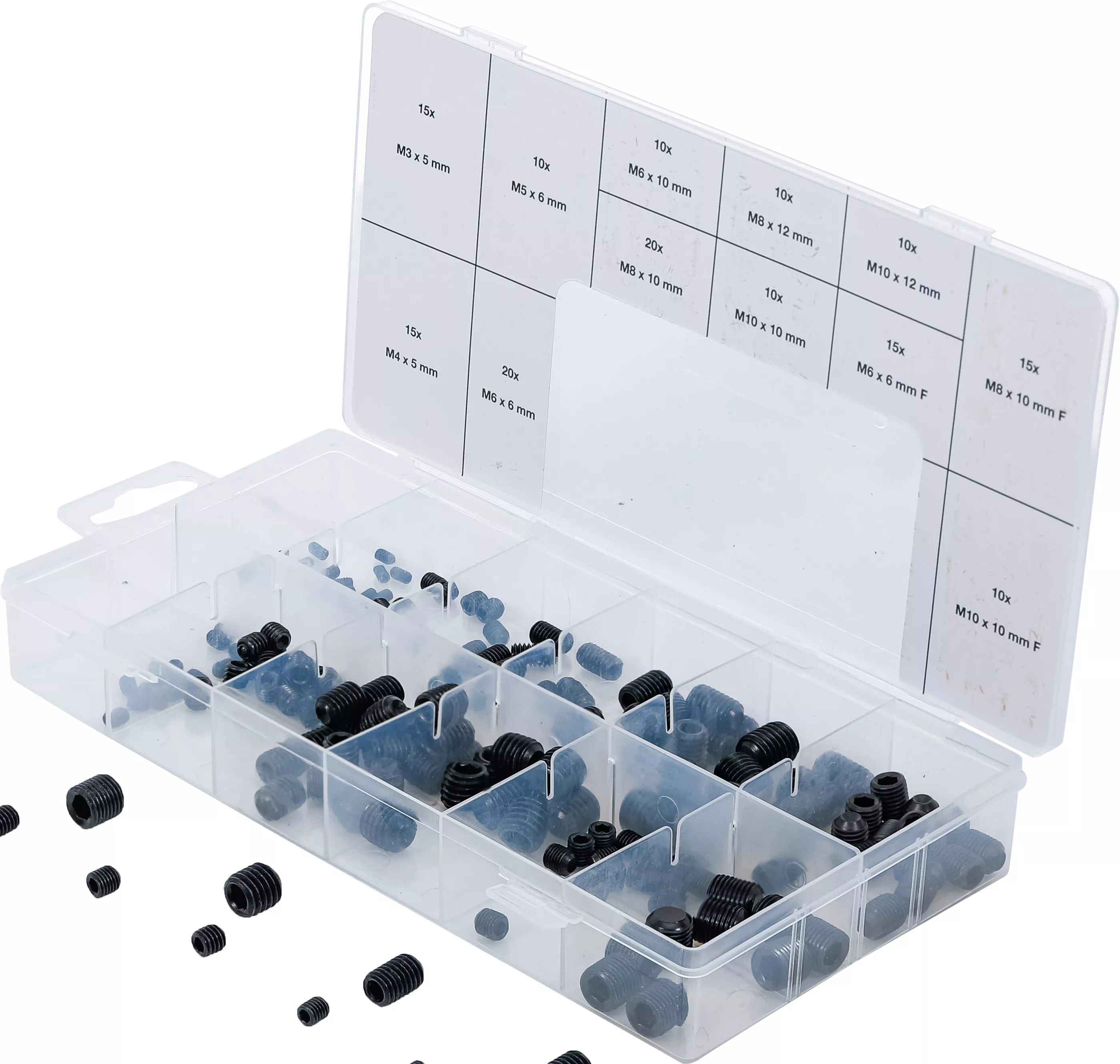 Set stifturi filetate | 160 piese [1]