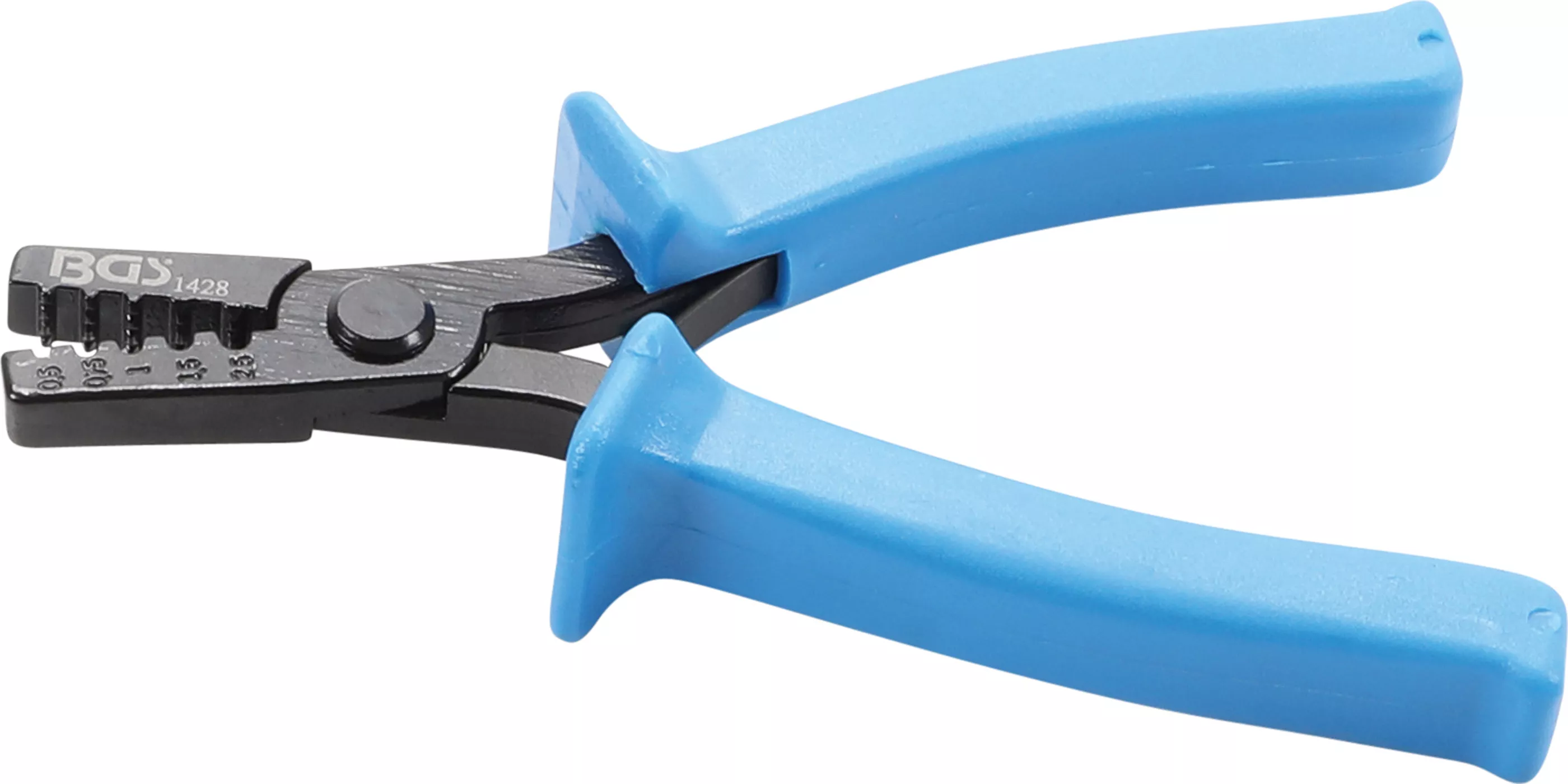 Cleste de presare papuci cablu | pentru papuci tubulari sertizati 0,5 - 2,5 mm² [1]