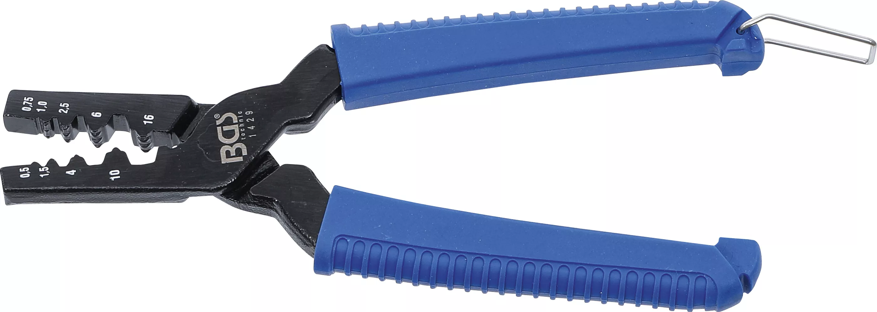 Cleste de presare papuci cablu | pentru papuci tubulari sertizati pana la 16,0 mm² [1]