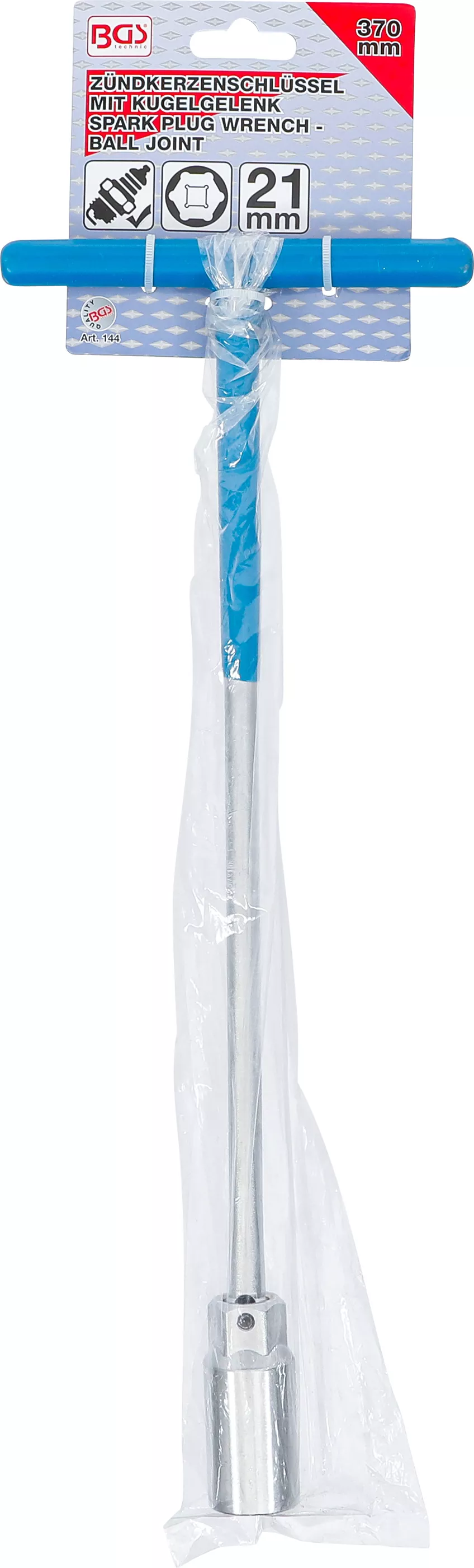 Cheie pentru bujii cu maner T, articulatie sferica | 20,8 mm [4]
