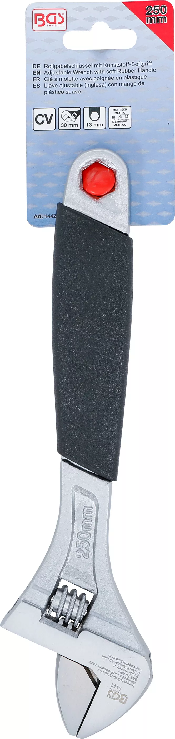 Cheie reglabila cu rola cu maner din plastic | max. 30 mm [4]
