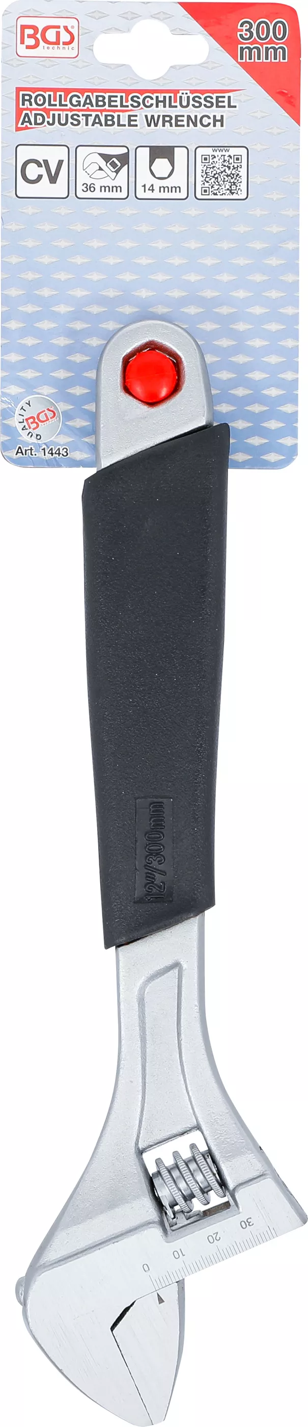 Cheie reglabila cu rola cu maner din plastic | max. 36 mm [4]