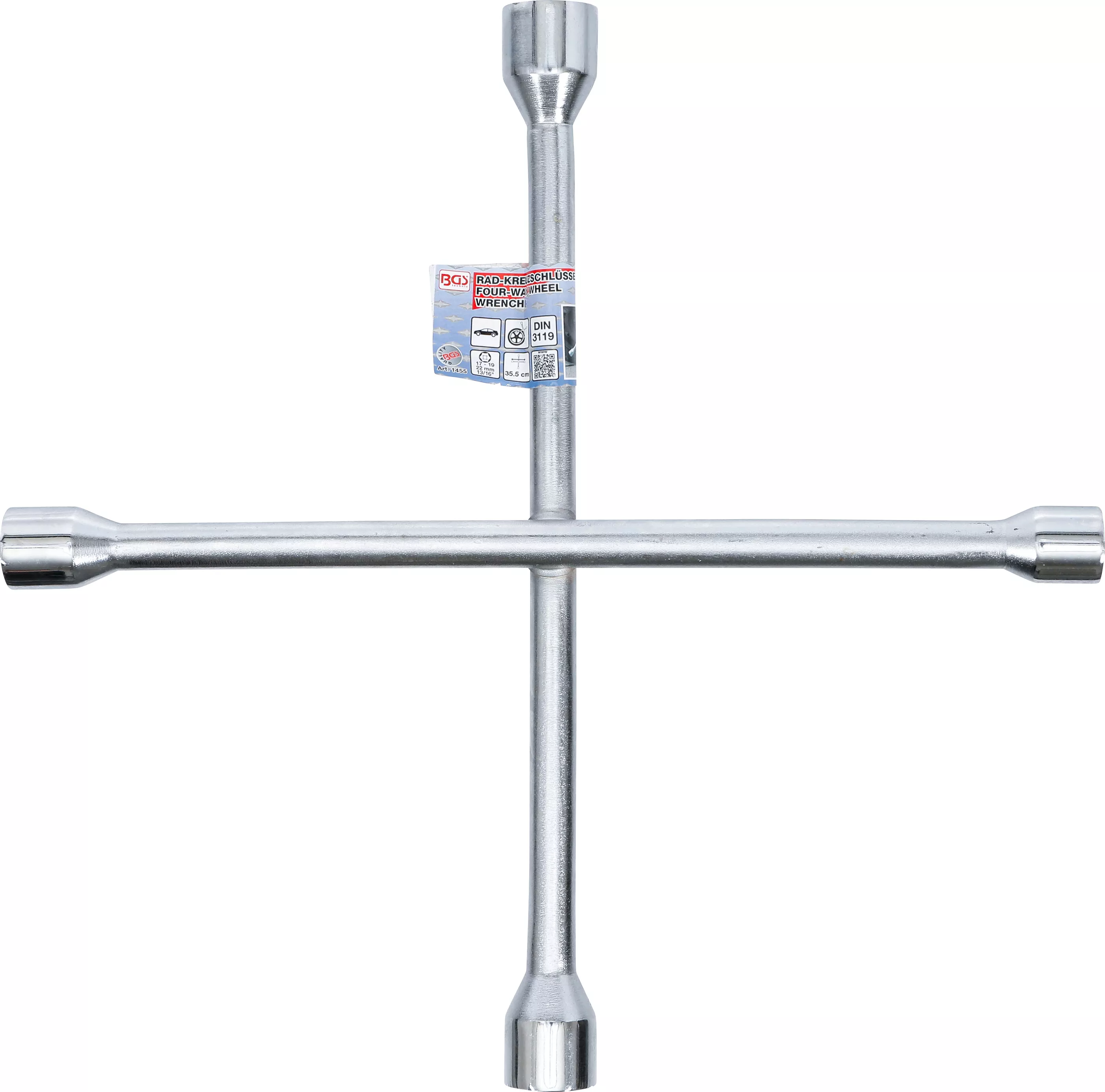 Cheie in cruce roti | pentru autoturisme | 17 x 19 x 22 mm x 13/16" [4]