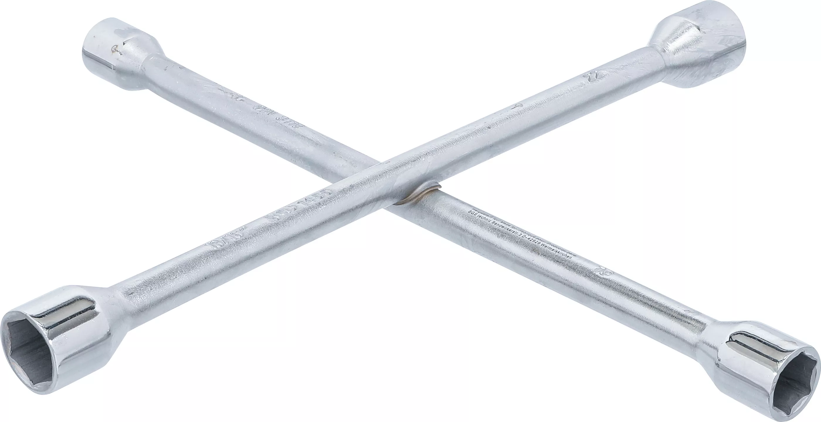 Cheie in cruce roti | pentru autoturisme | 17 x 19 x 22 mm x 13/16" [1]