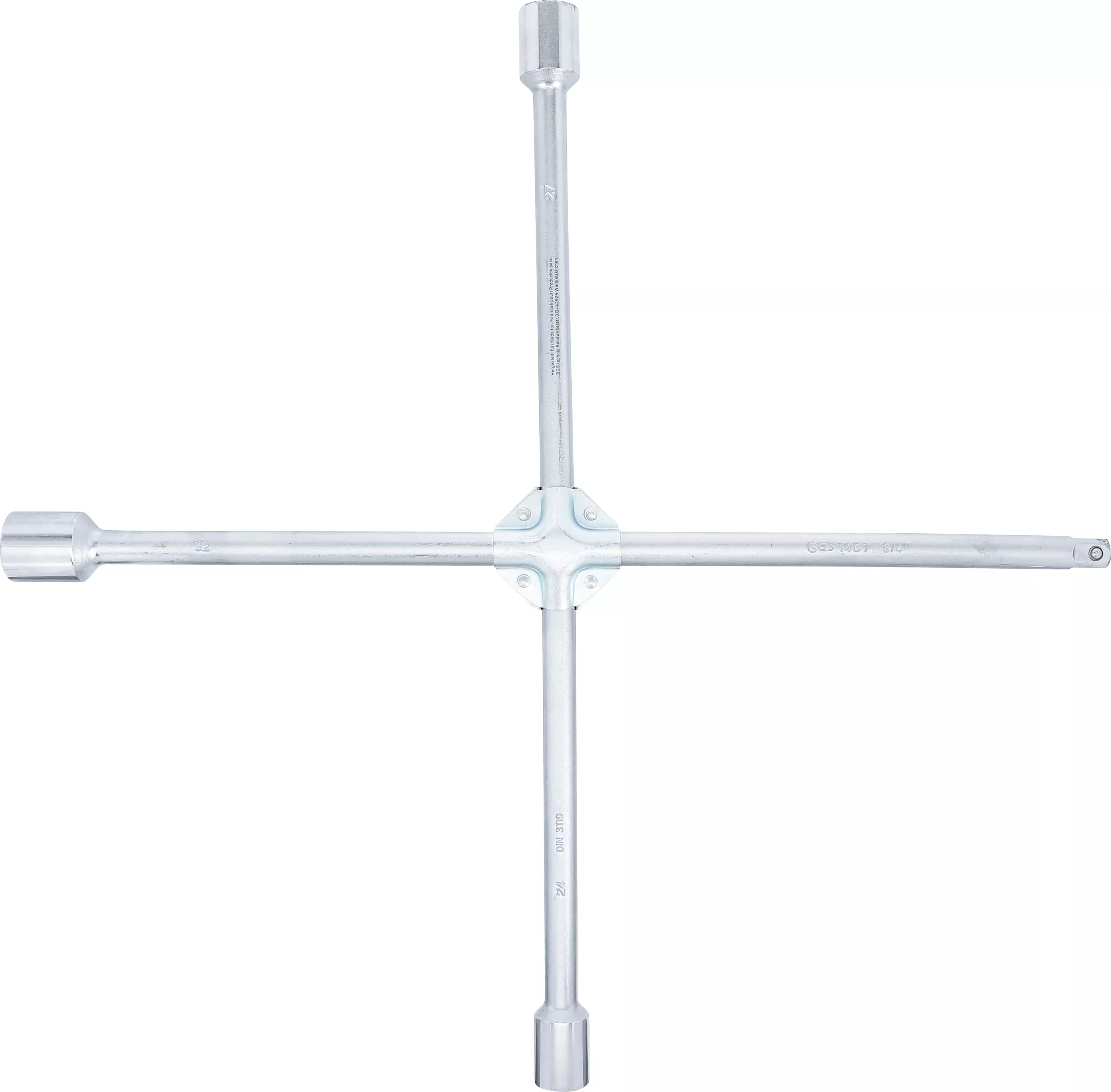 Cheie in cruce autocamioane | patrat | 24 x 27 x 32 x 20 mm (3/4") [3]