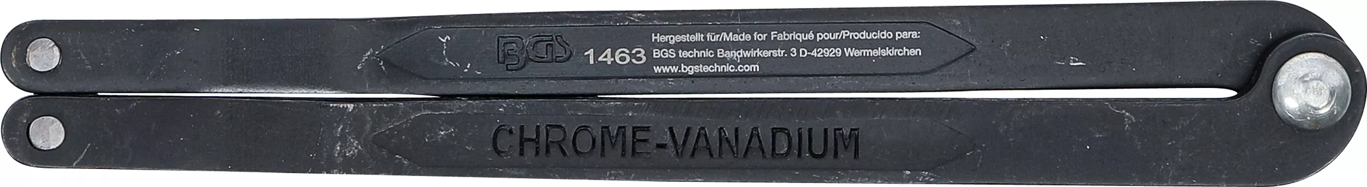 Set chei cu stifturi laterale | reglabile | 180 mm [3]