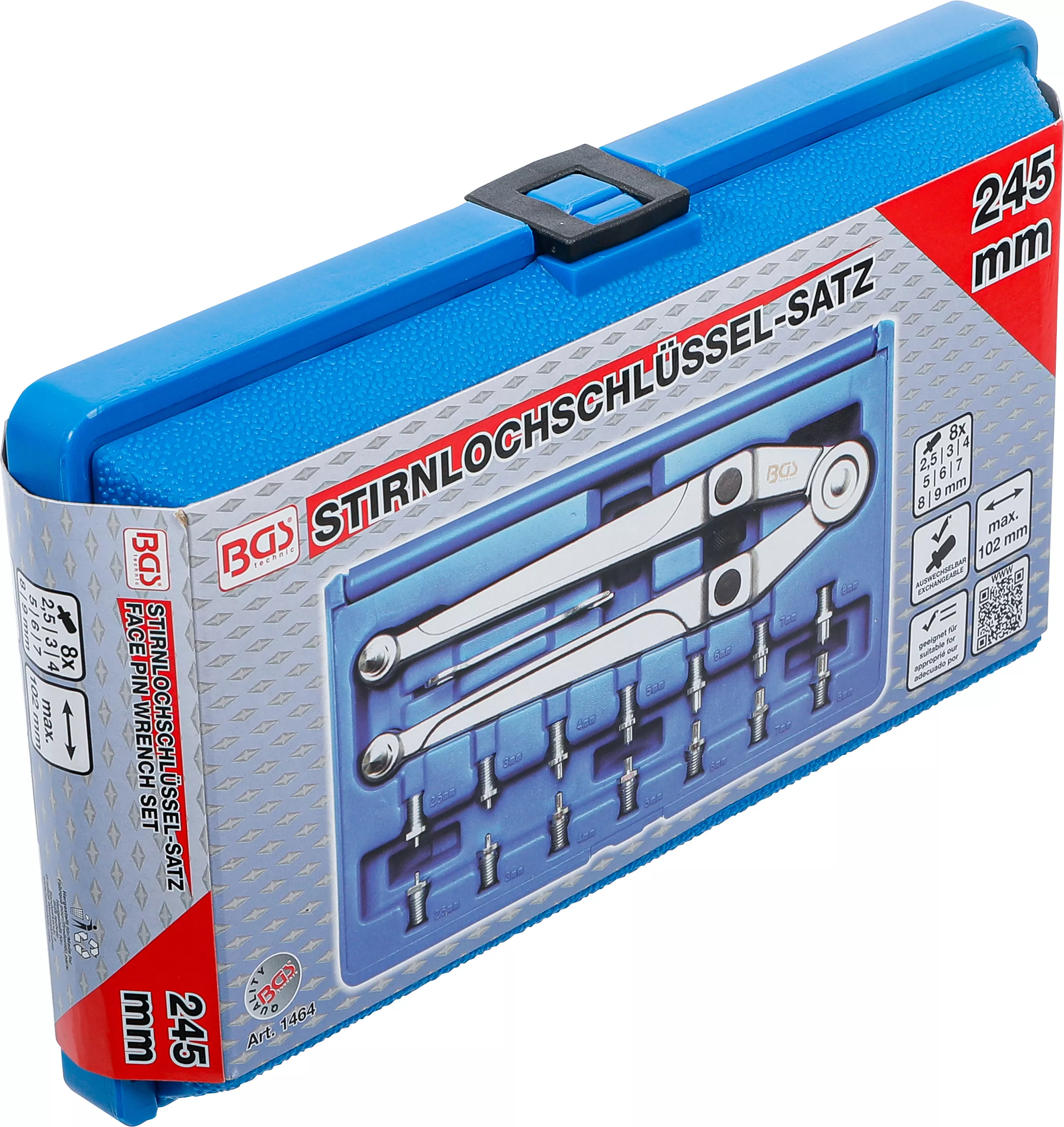 Set chei cu stifturi laterale | reglabile | o 2,5 - 9 mm [6]