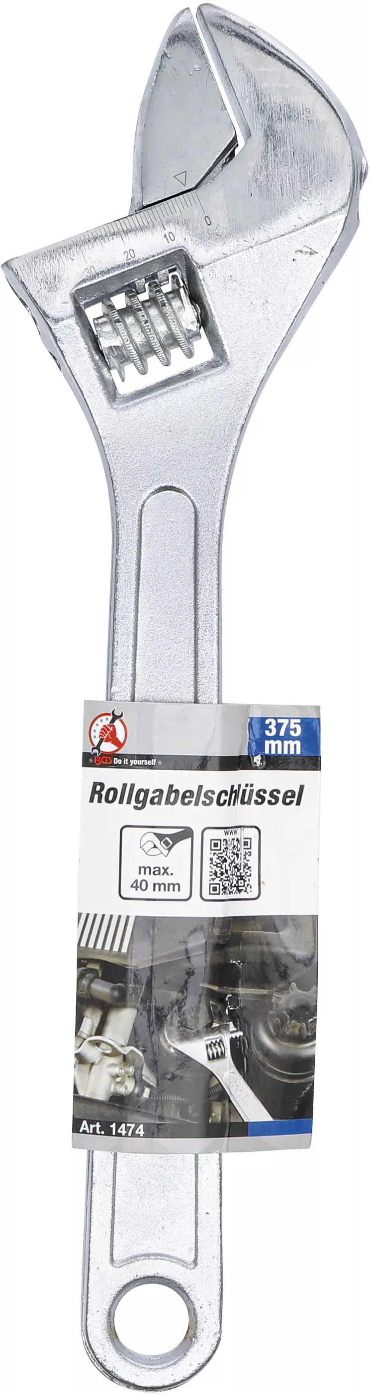Cheie reglabila cu role | 380 mm | 48 mm [4]
