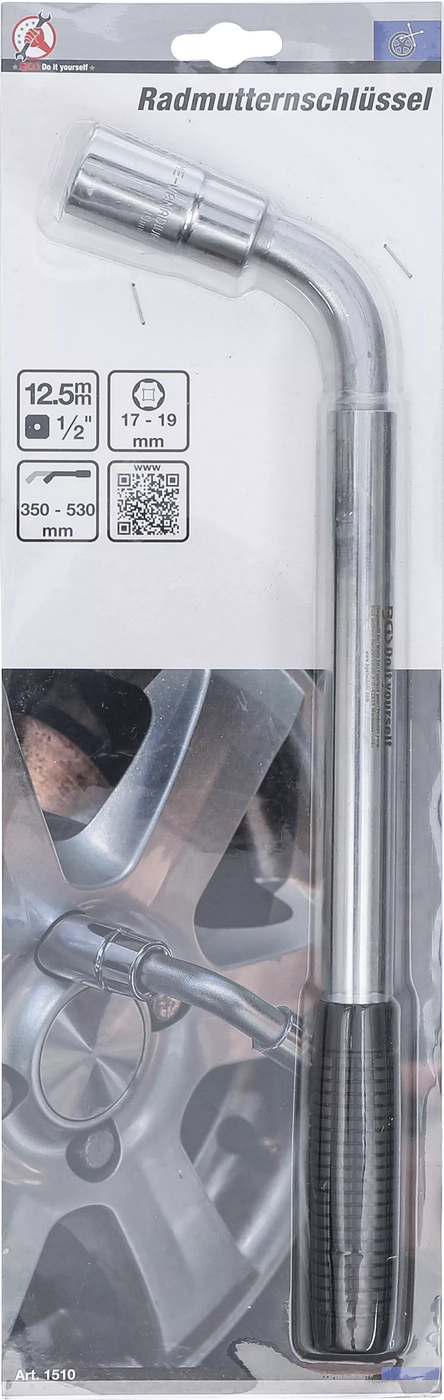 Cheie piulite roata | Antrenare 12,5 mm (1/2") | 17 x 19 mm [5]