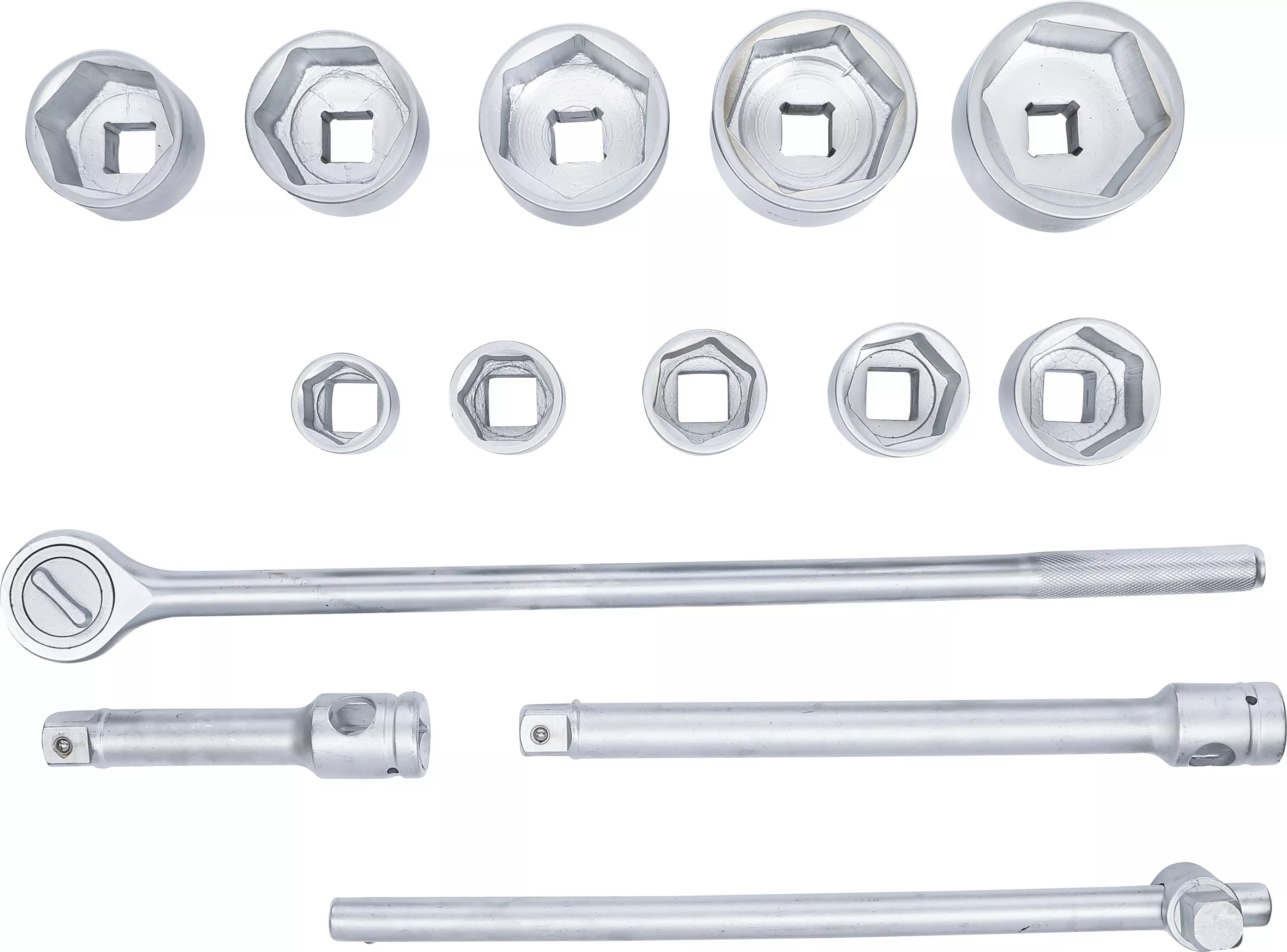 Set chei tubulare | Antrenare 25 mm (1") | 36 - 80 mm | 15 piese [7]