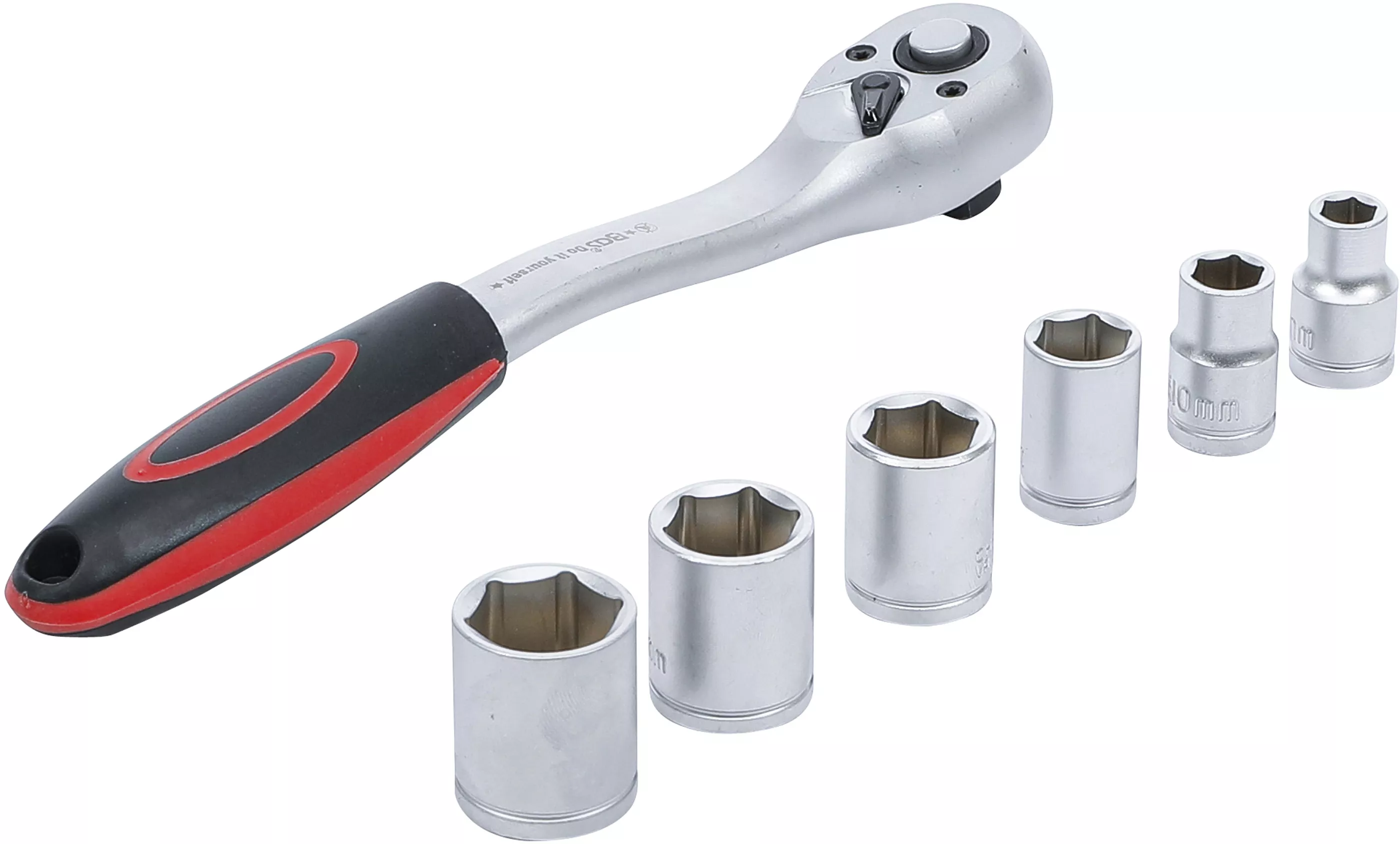 Set chei tubulare | Antrenare 10 mm (3/8") | 8 - 19 mm | 7 piese [3]