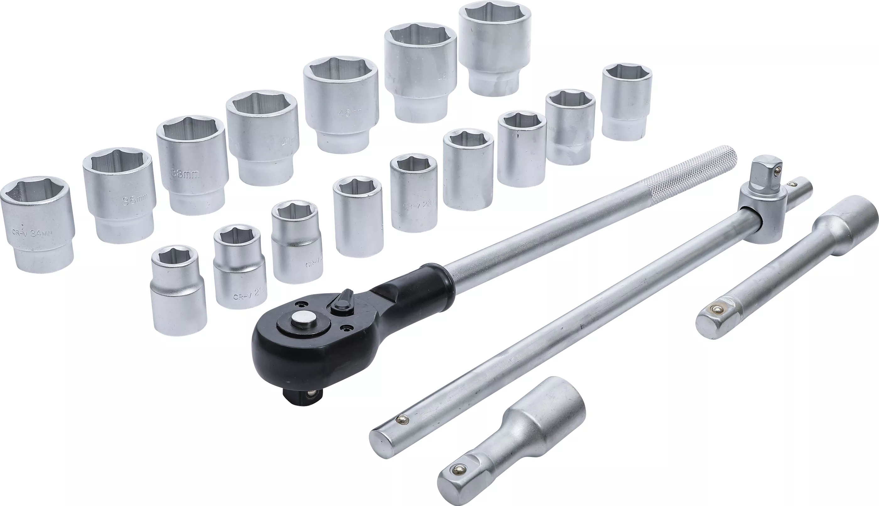 Set chei tubulare | Antrenare 20 mm (3/4") | 19 - 50 mm | 20 piese [2]