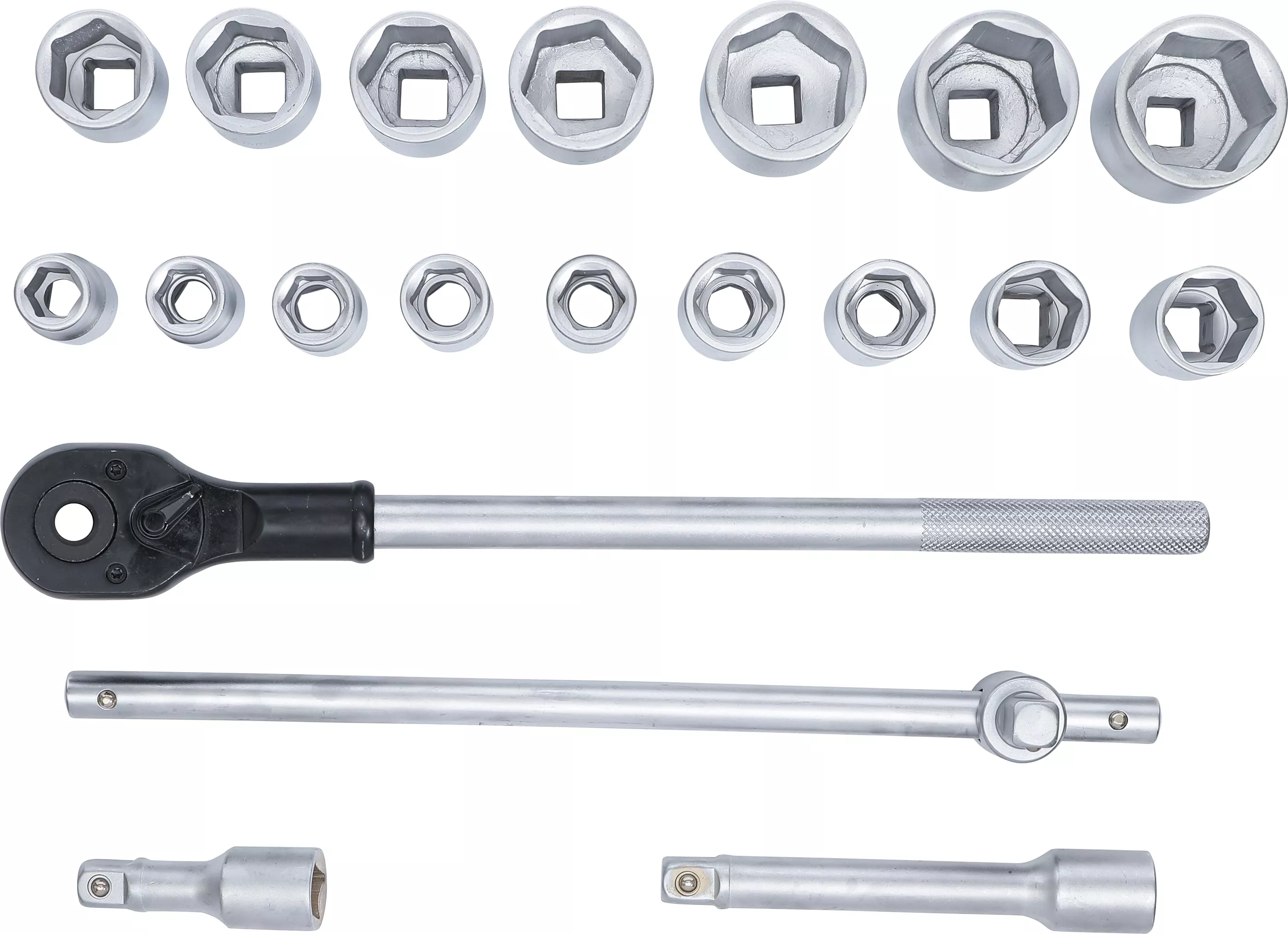 Set chei tubulare | Antrenare 20 mm (3/4") | 19 - 50 mm | 20 piese [7]