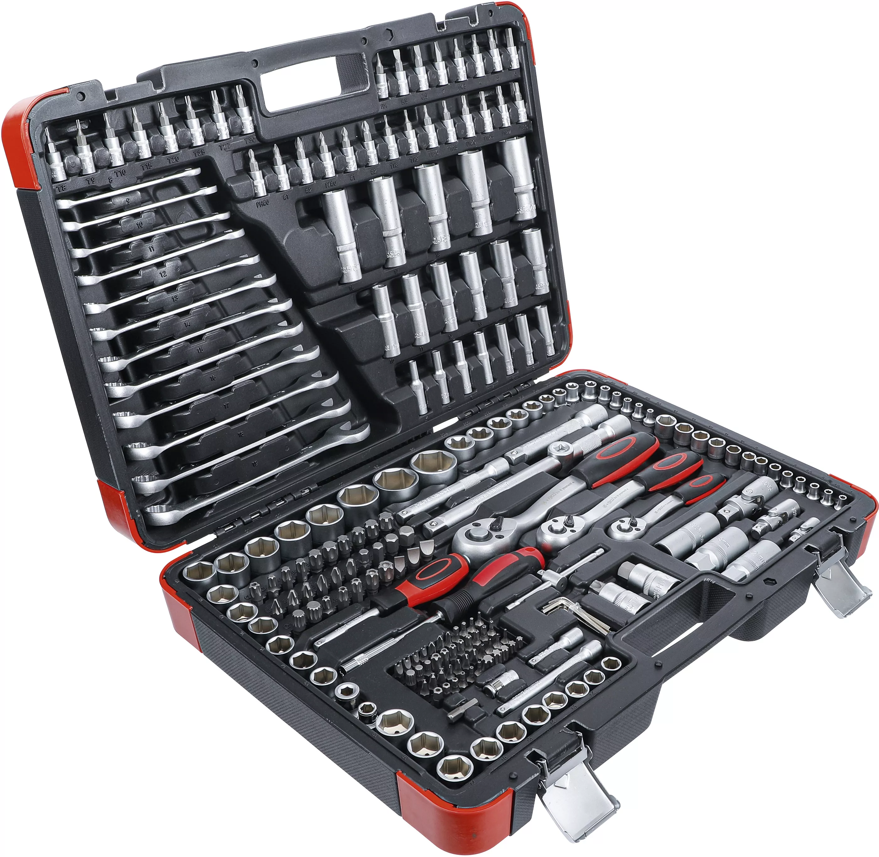 Set chei tubulare | Antrenare 6,3 mm (1/4") / 10 mm (3/8") / 12,5 mm (1/2") | 216 piese [4]