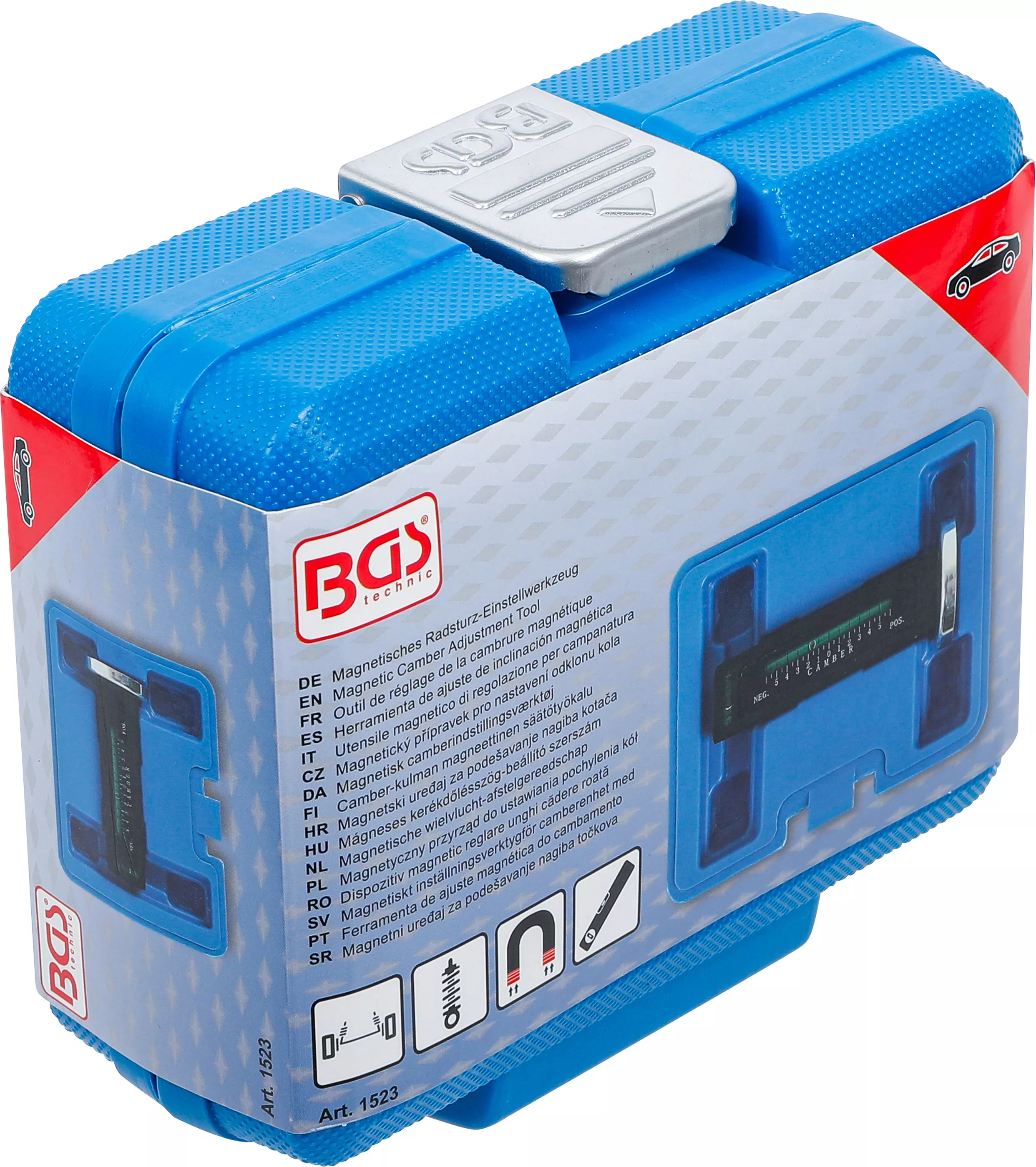 Dispozitiv magnetic reglare unghi cadere roata [6]