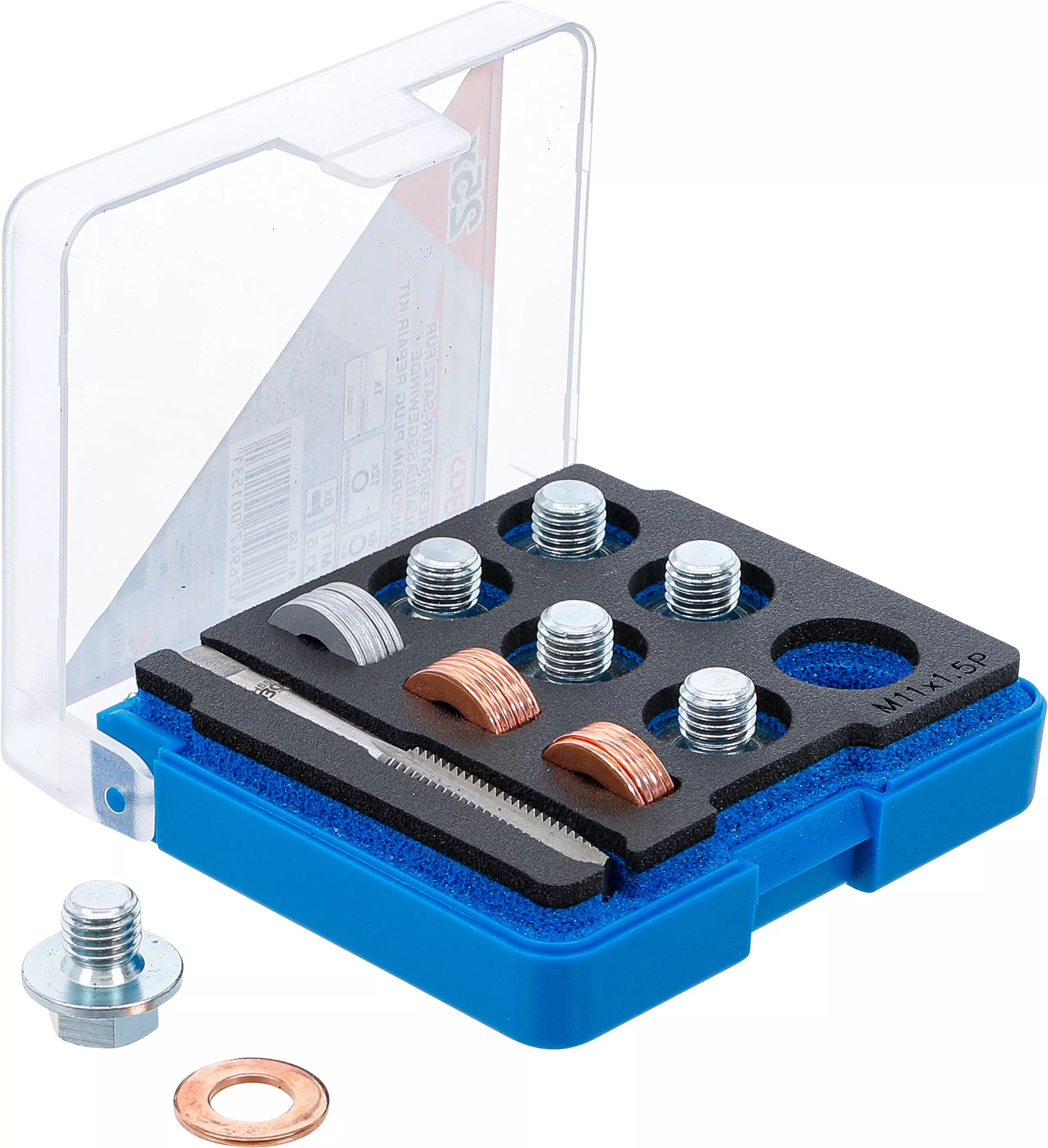 Set reparatie pentru filet baie scurgere ulei | M11 x 1,5 mm [2]