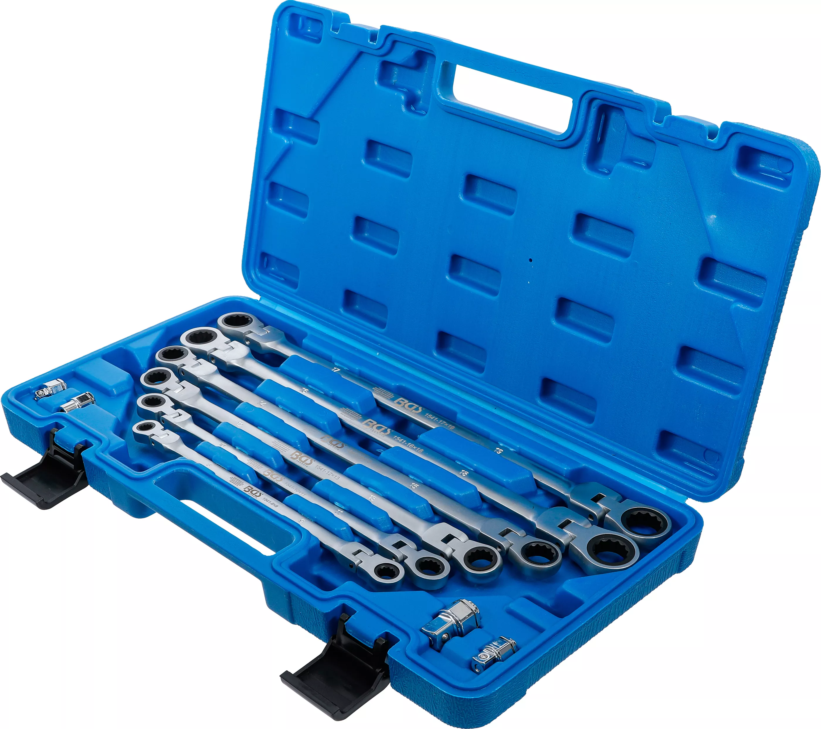 Set chei articulate clichet dublu | 8 - 19 mm | 10 piese [4]