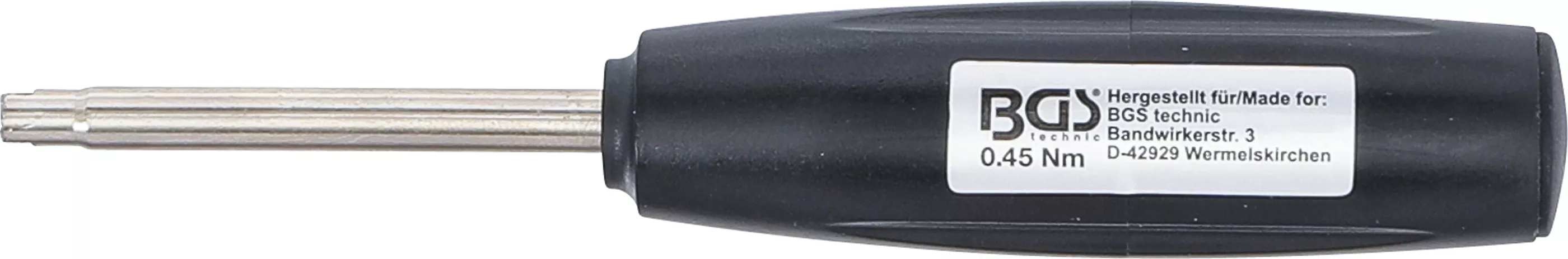 surubelnita dinamometrica pentru elemente ventil | 0,45 Nm [3]