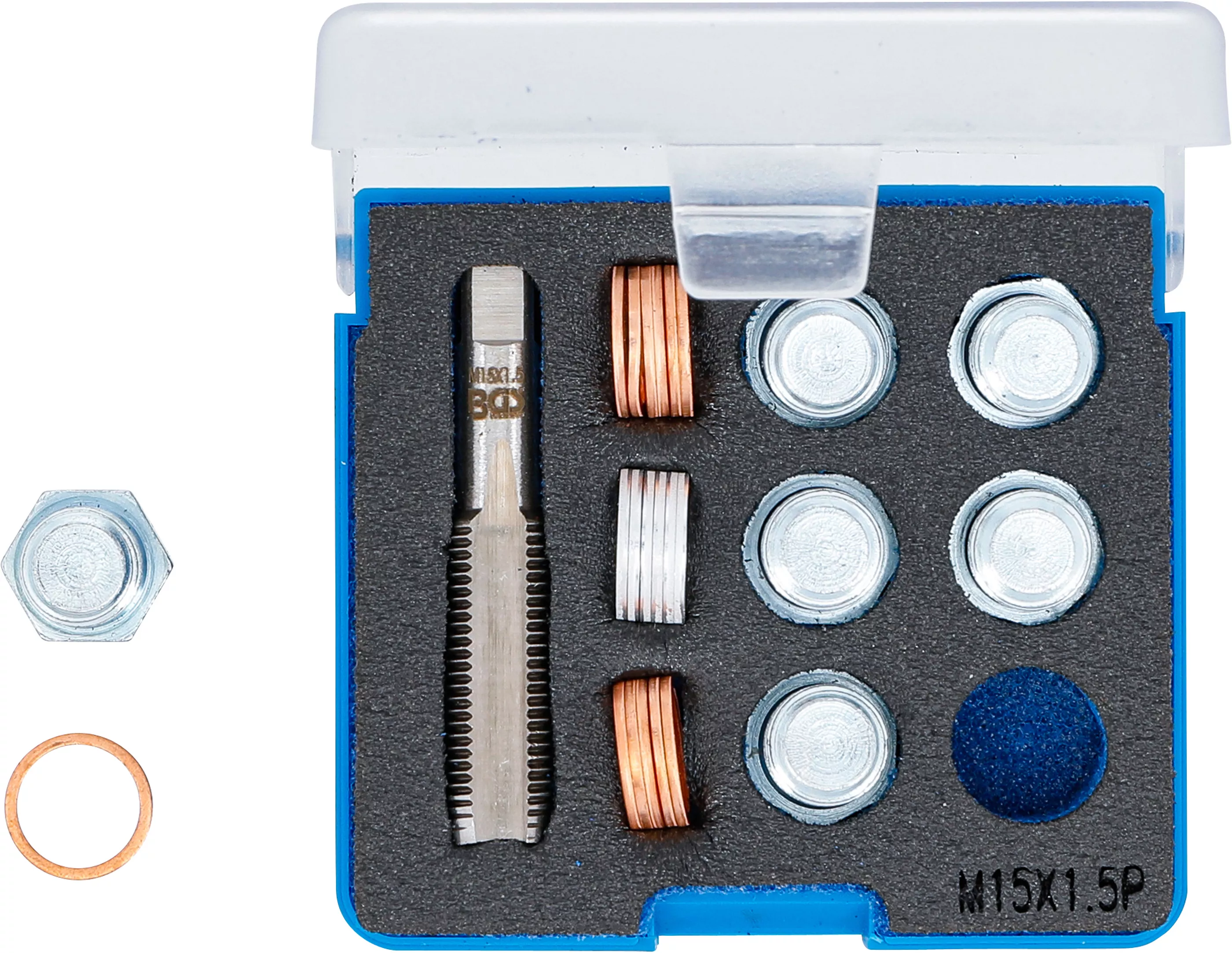 Set reparatie pentru filet baie scurgere ulei | M15 x 1,5 mm [4]