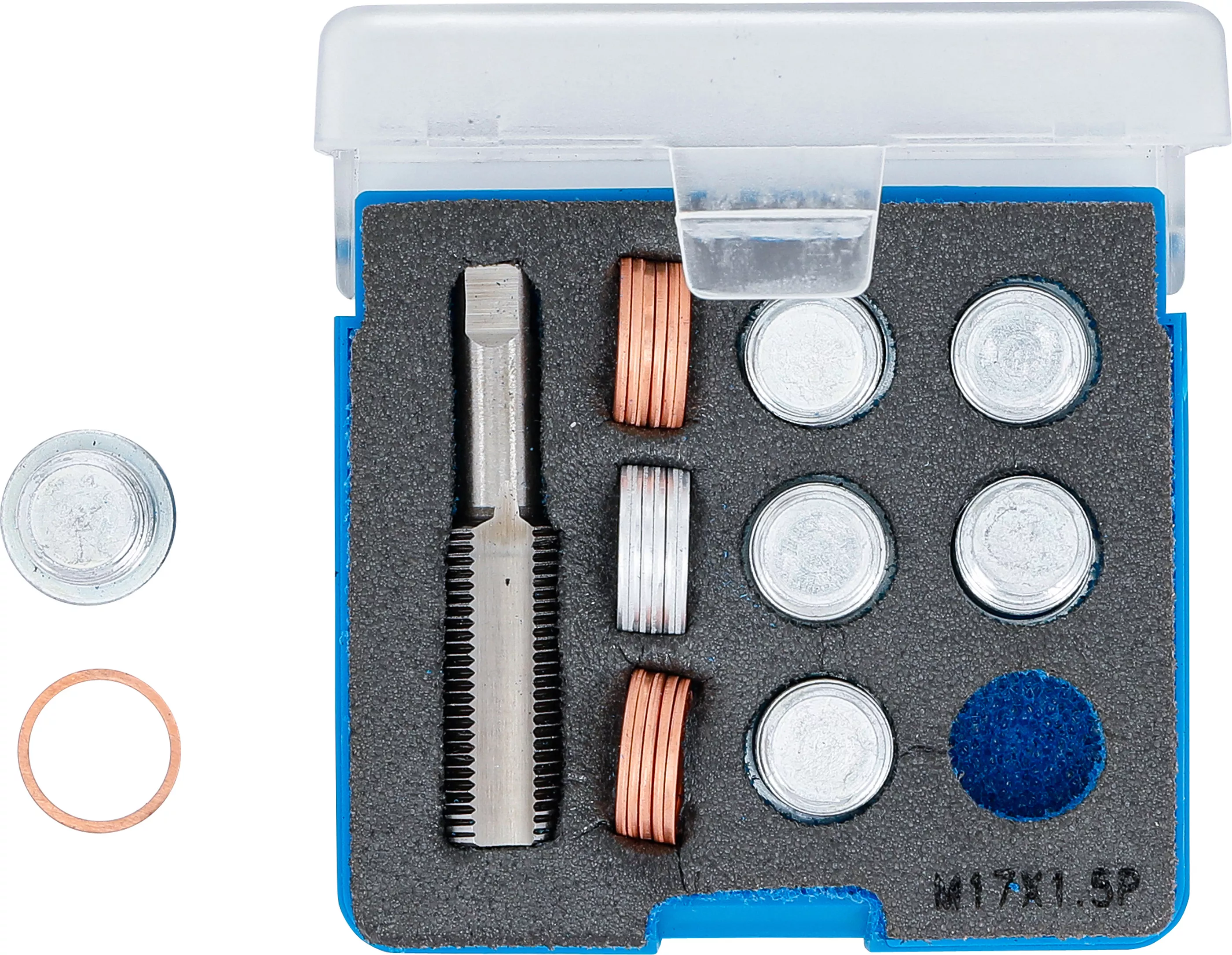 Set reparatie pentru filet baie scurgere ulei | M17 x 1,5 mm [4]