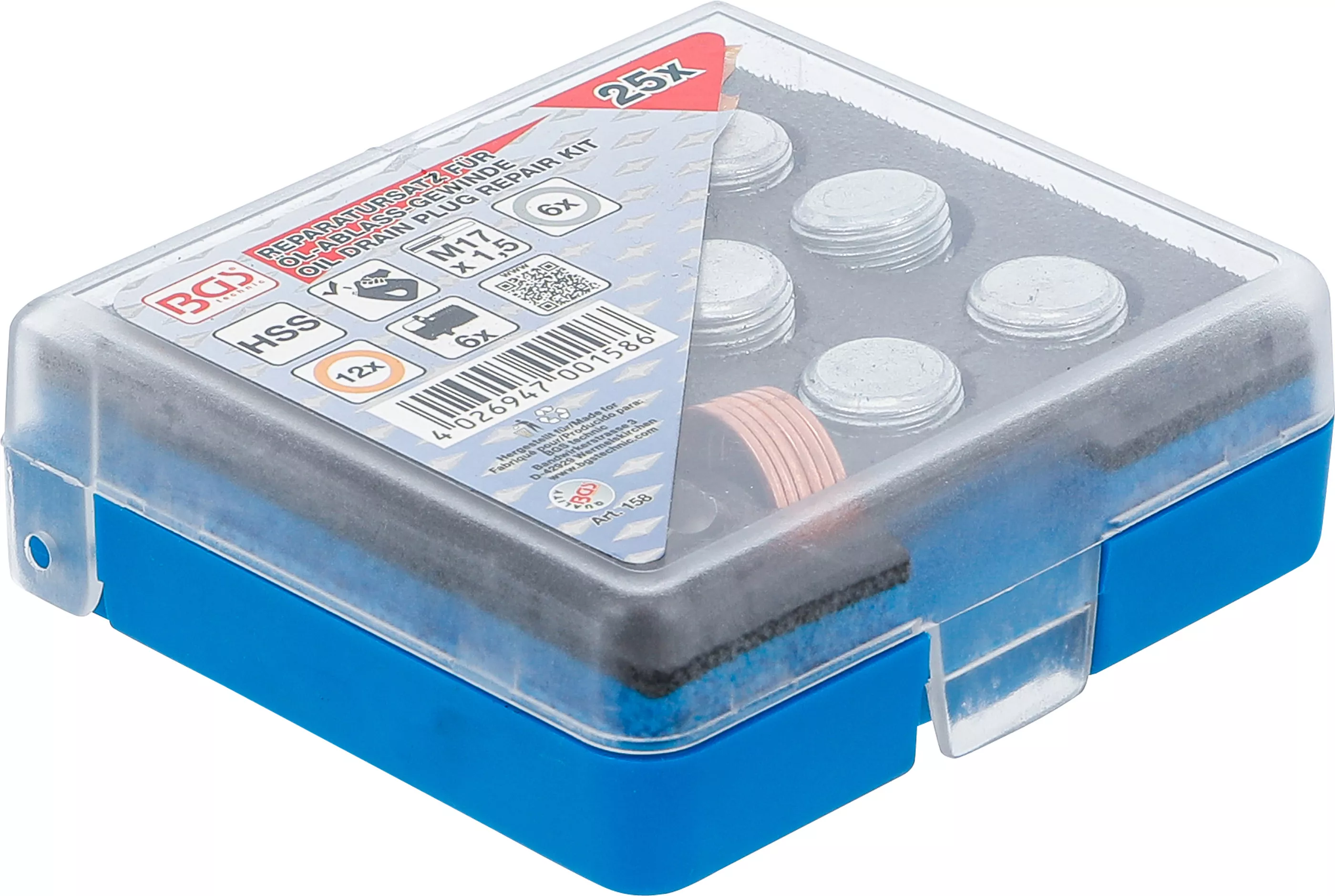 Set reparatie pentru filet baie scurgere ulei | M17 x 1,5 mm [5]