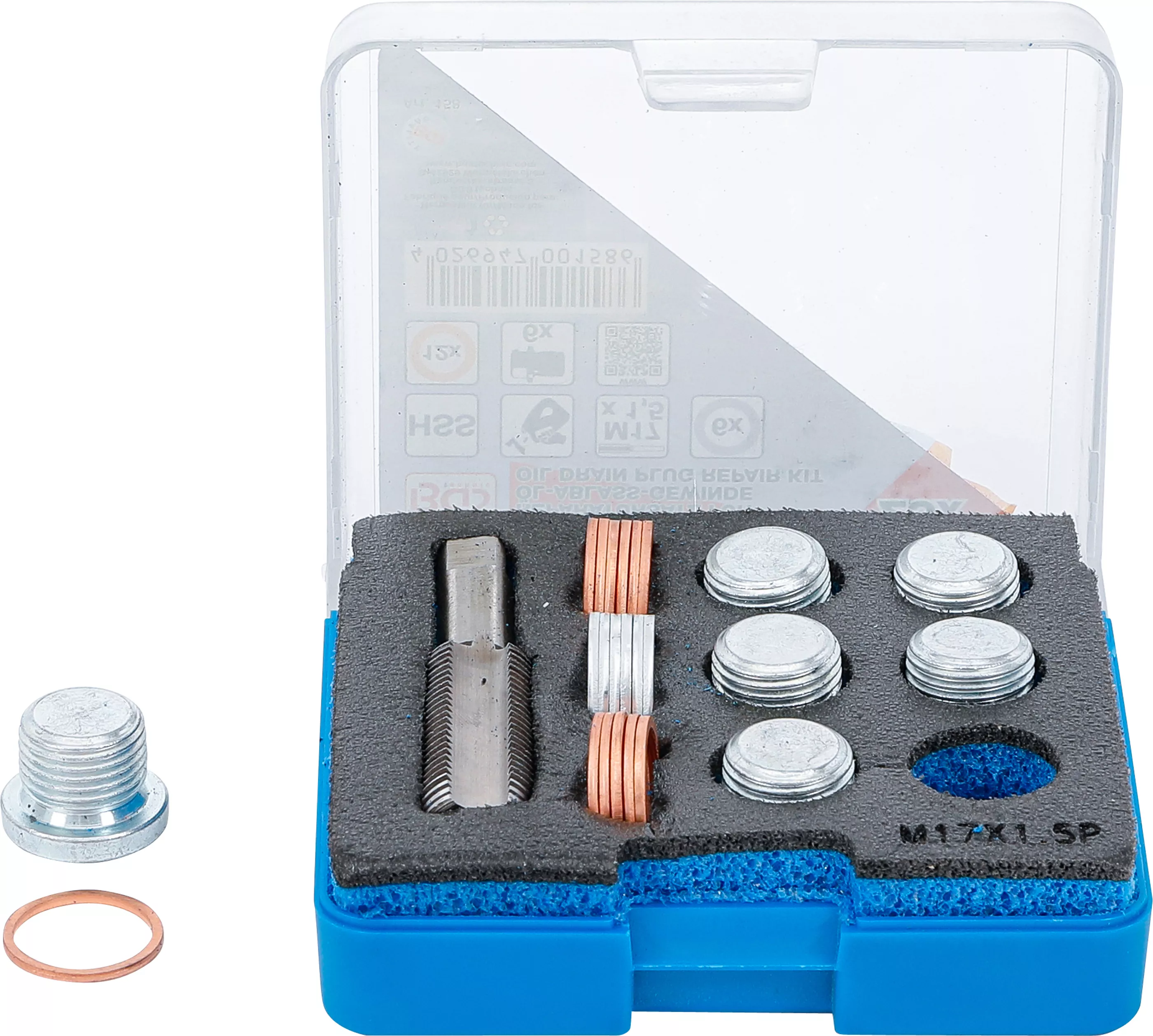 Set reparatie pentru filet baie scurgere ulei | M17 x 1,5 mm [1]