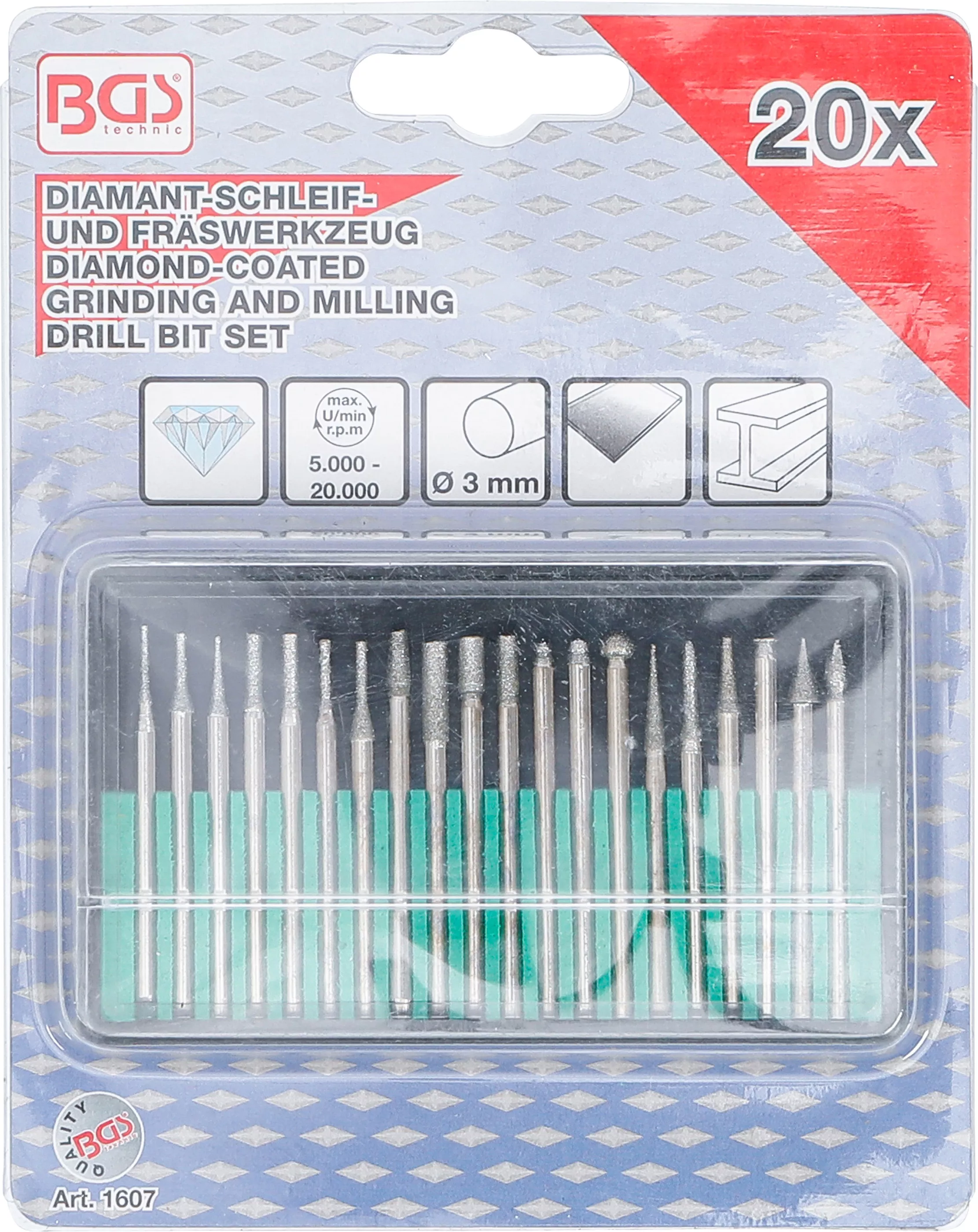 Freze diamantate | 20 piese [4]