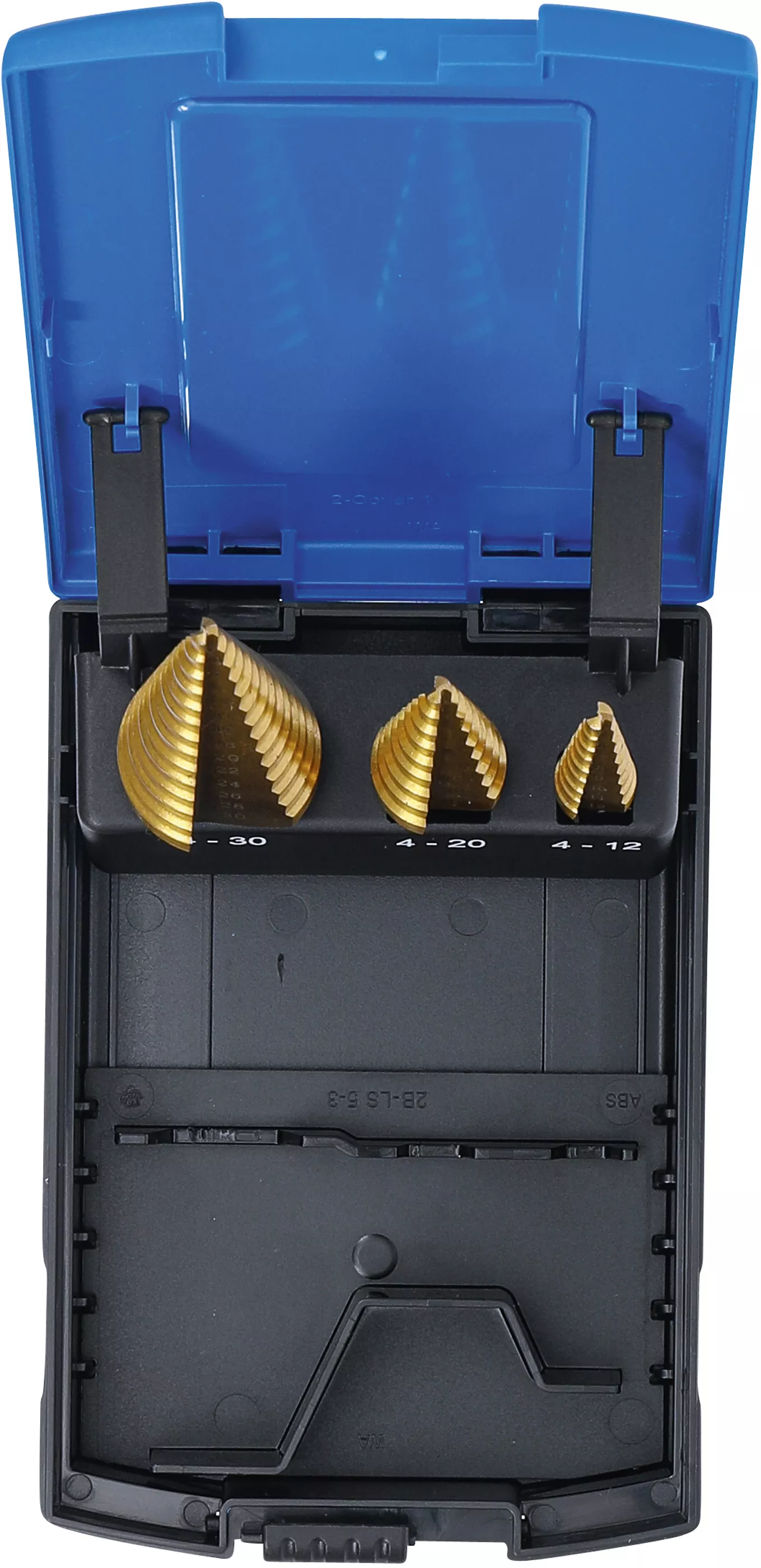 Set burghie in trepte | titan nitrurat | o 4 - 30 mm | 3 piese [4]