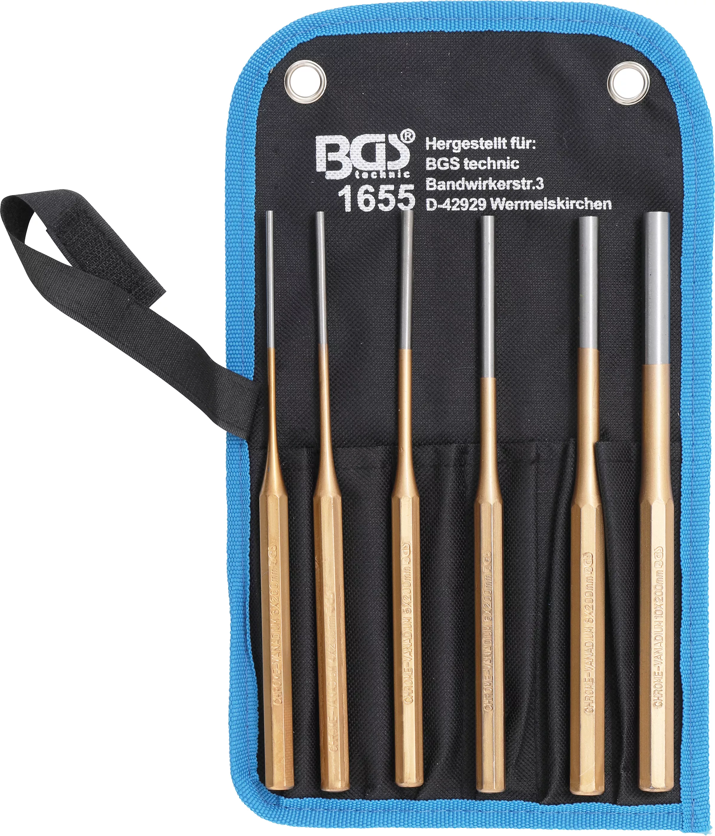 Set extractor splinturi | 200 mm | 3 - 10 mm | 6 piese [1]