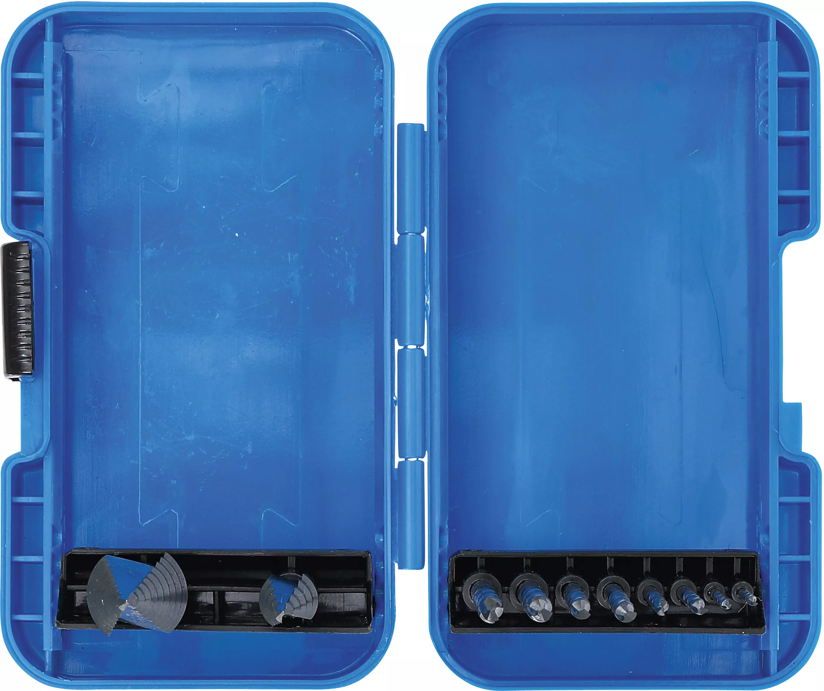Set burghie in trepte si set burghie spirale | HSS | 4 - 12 / 4 - 20 mm | 2 - 5 mm | 10 piese [4]