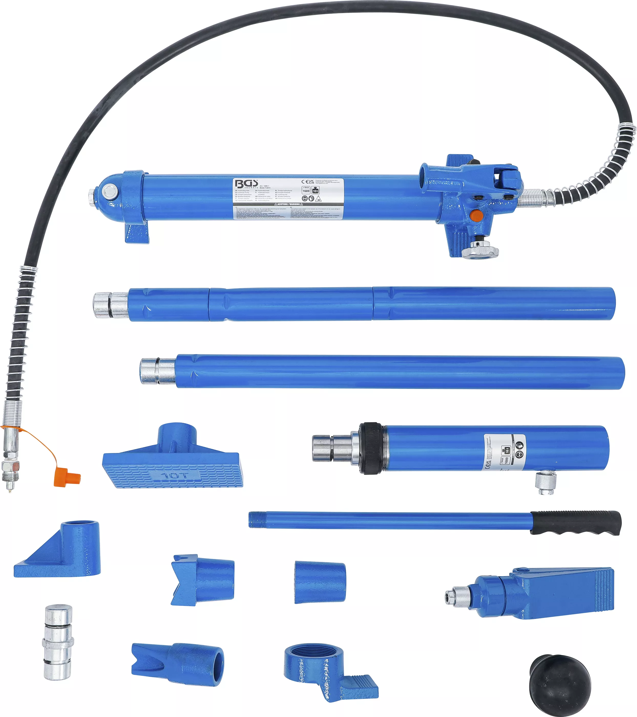 Set indreptare caroserii | hidraulic | 10 t [7]