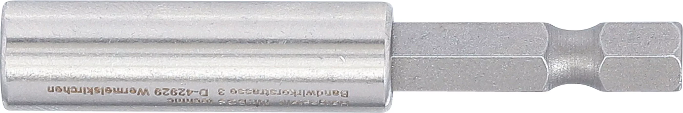 Suport magnetic biti, extra puternic | Antrenat prin 6 colturi exterior 6,3 mm (1/4") | 60 mm [3]