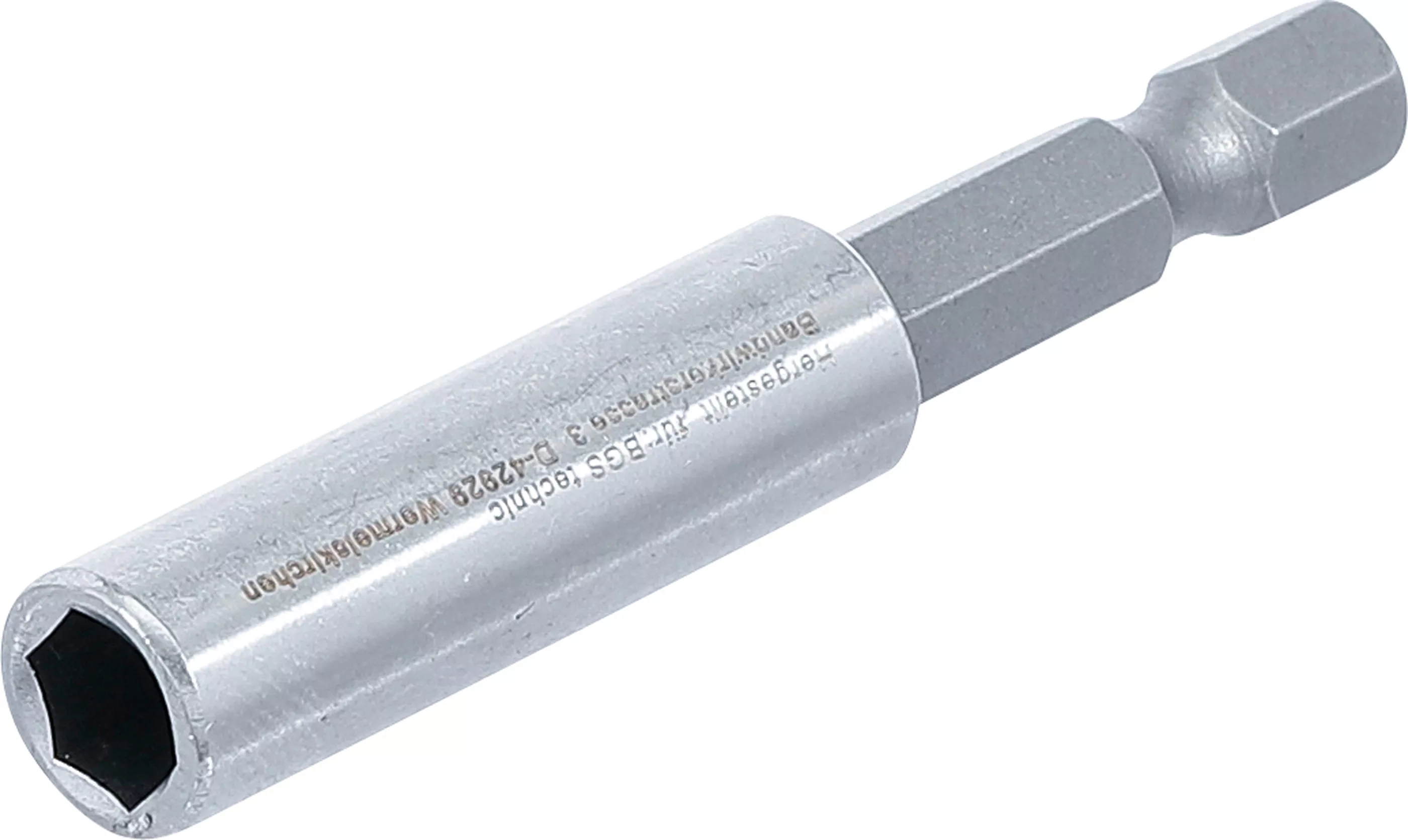 Suport magnetic biti, extra puternic | Antrenat prin 6 colturi exterior 6,3 mm (1/4") | 60 mm [1]