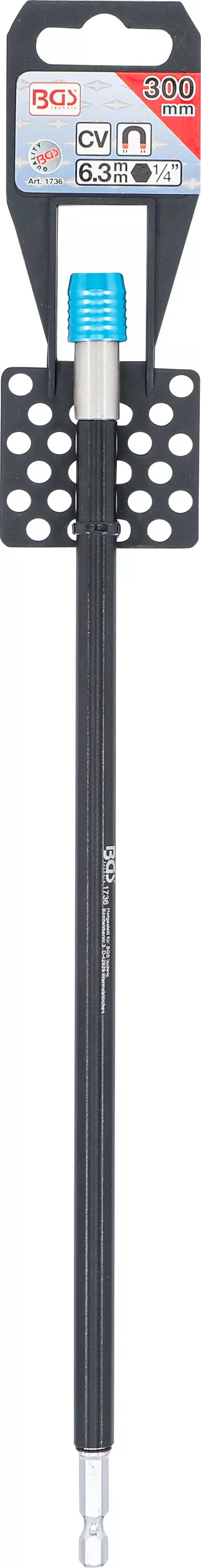 Suport automat biti | Antrenat prin 6 colturi interior 6,3 mm (1/4") | 300 mm [4]