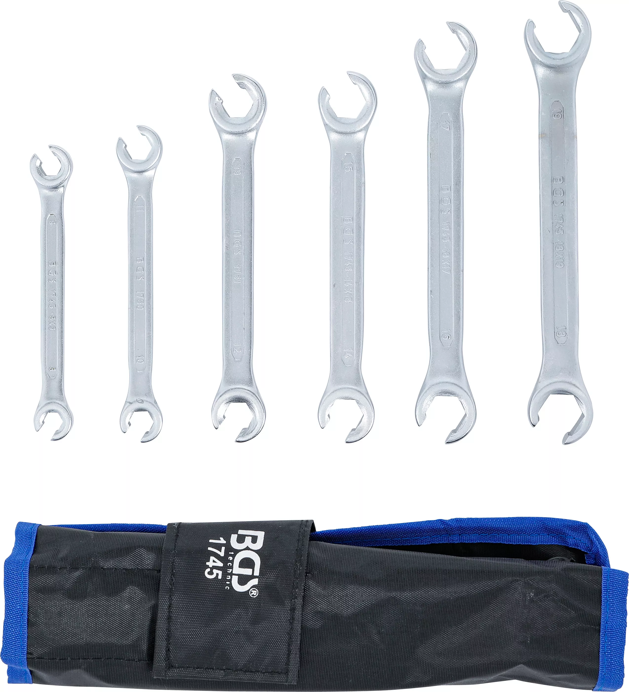 Set chei inelare duble deschise | 8 x 9 - 18 x 19 mm | 6 piese [3]