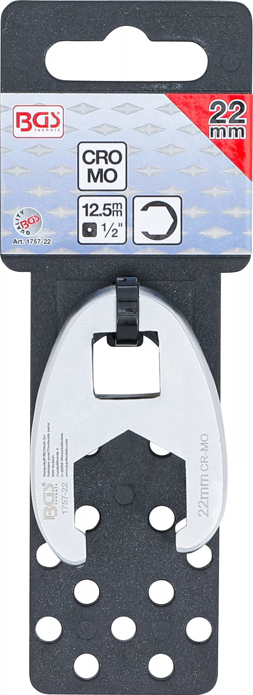 Cheie cu dinte | 12,5 mm (1/2") | 22 mm [5]