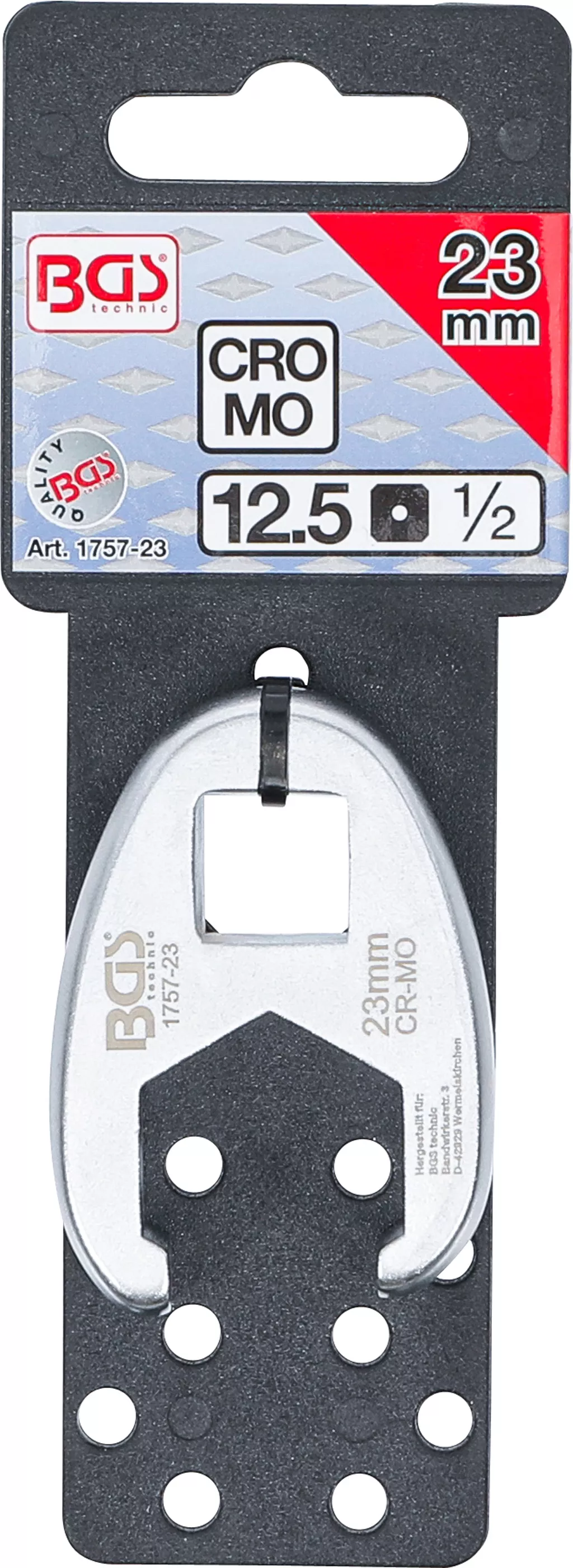 Cheie cu dinte | 12,5 mm (1/2") | 23 mm [4]