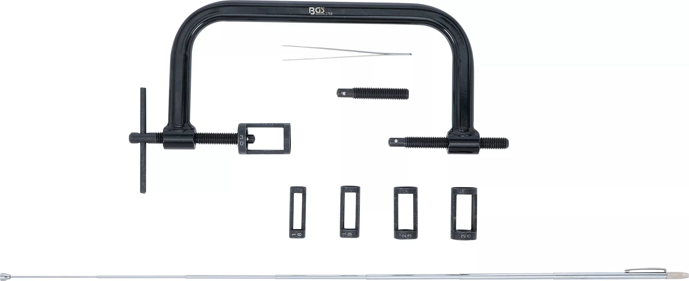 Set dispozitive presare arcuri supape | 16 - 30 mm [6]