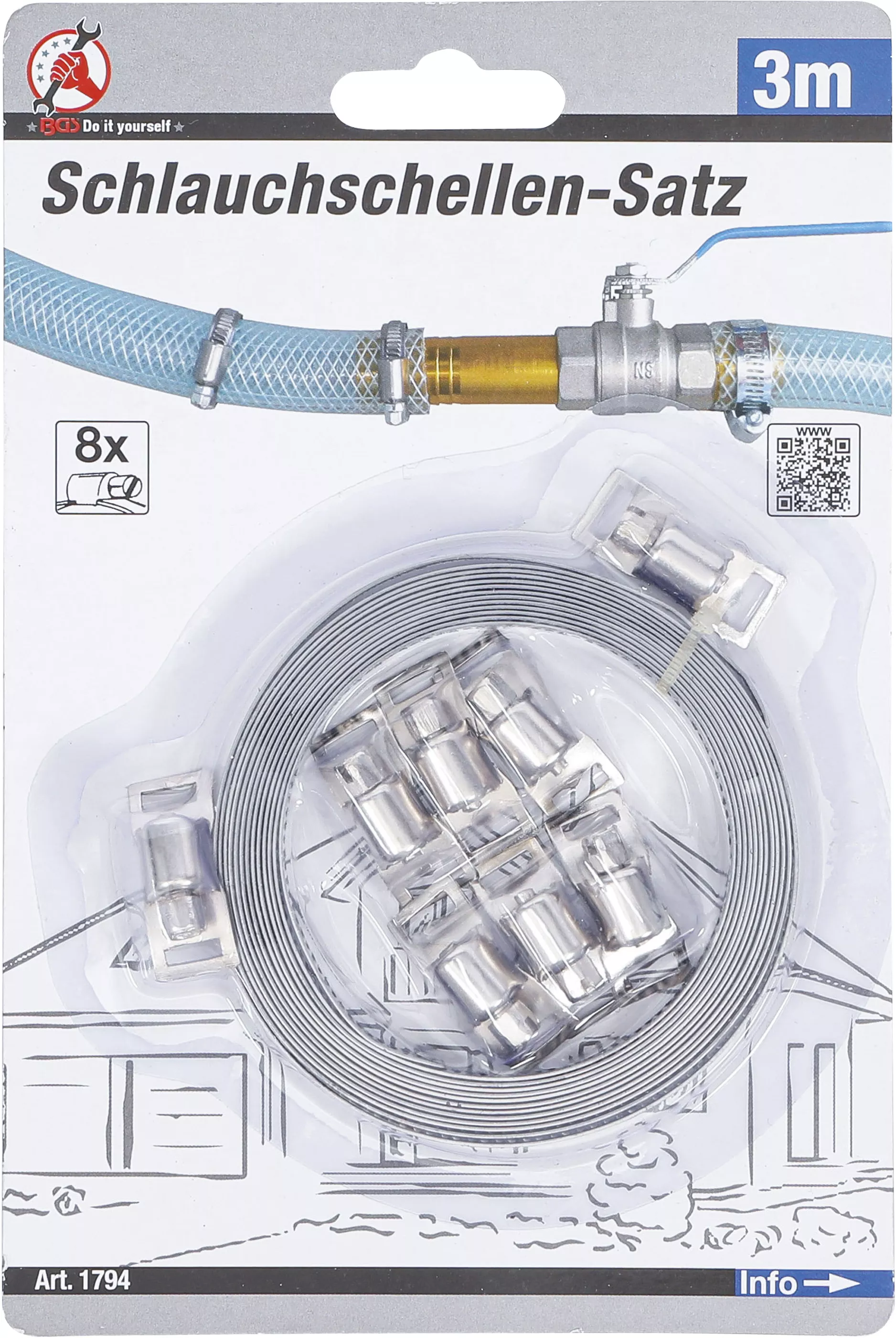 Set coliere furtun | "fara sfarsit" | 3 m [3]