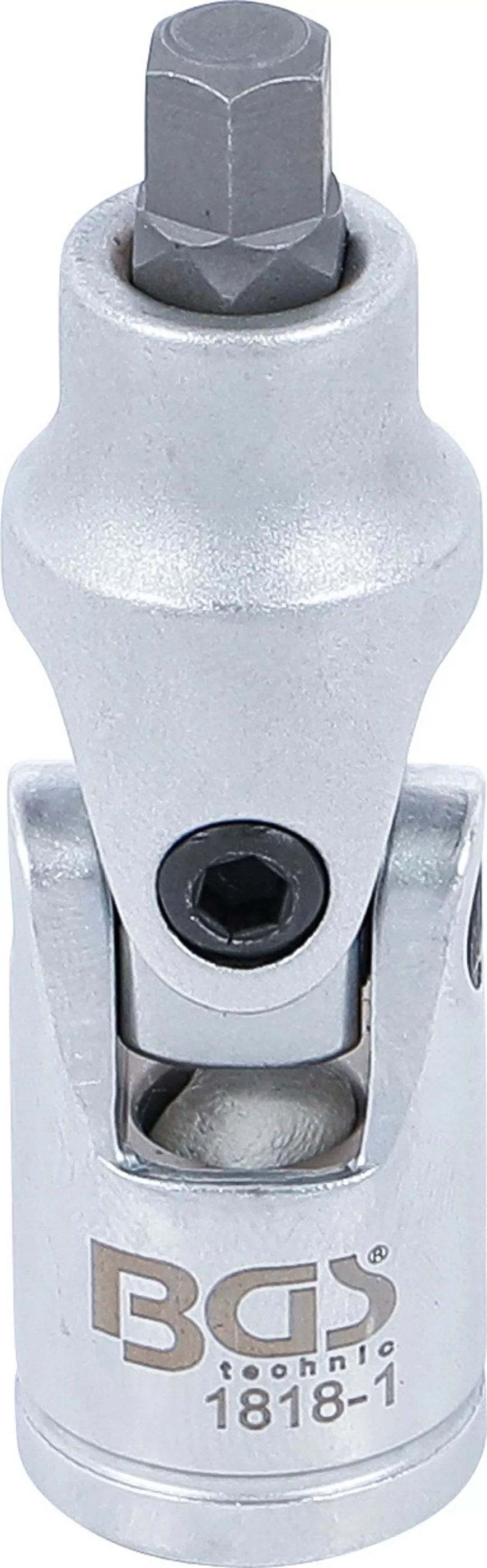 Cap cheie articulata | Antrenare 10 mm (3/8") | hexagon interior 7 mm [1]