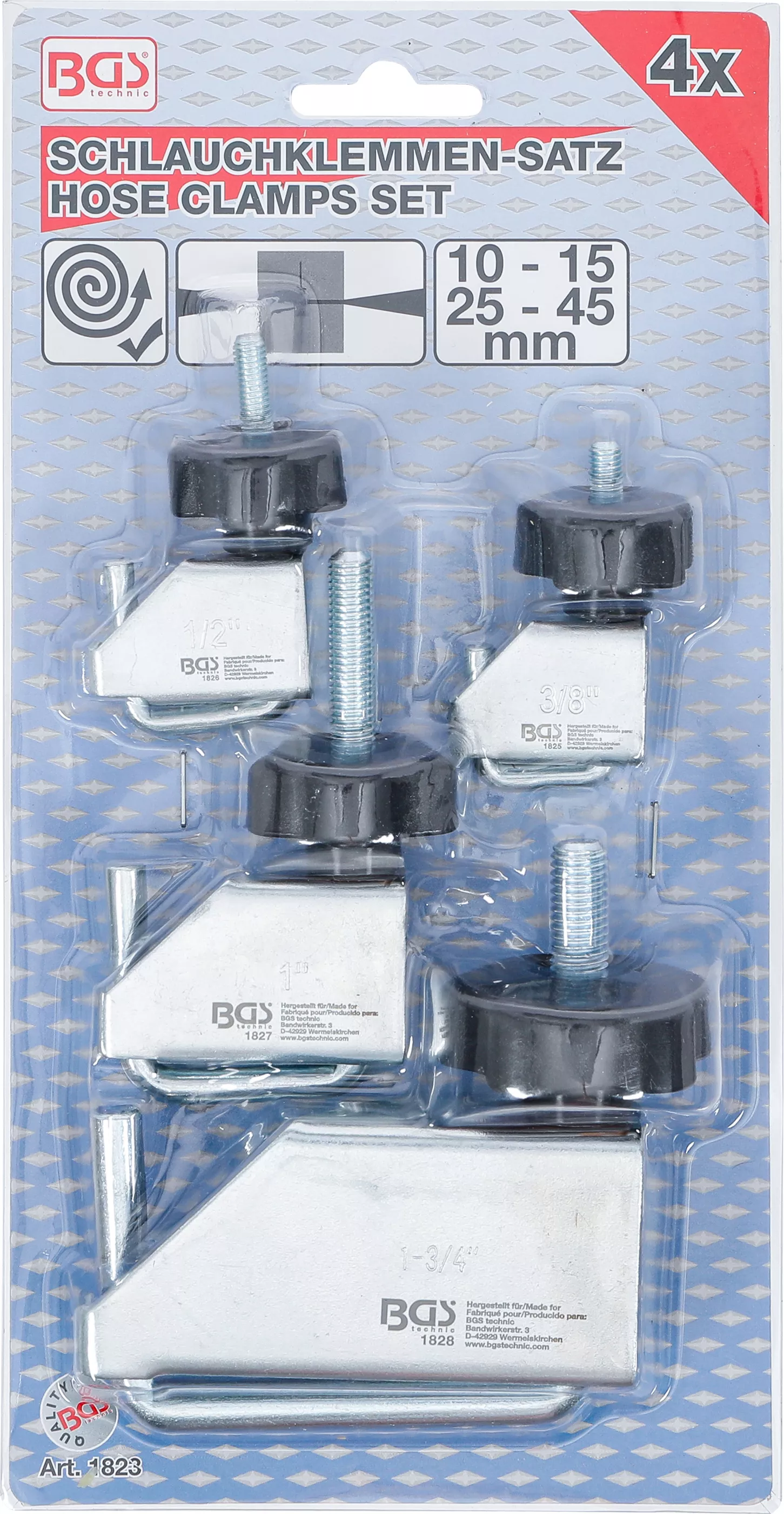 Set coliere de furtun | 4 piese [4]