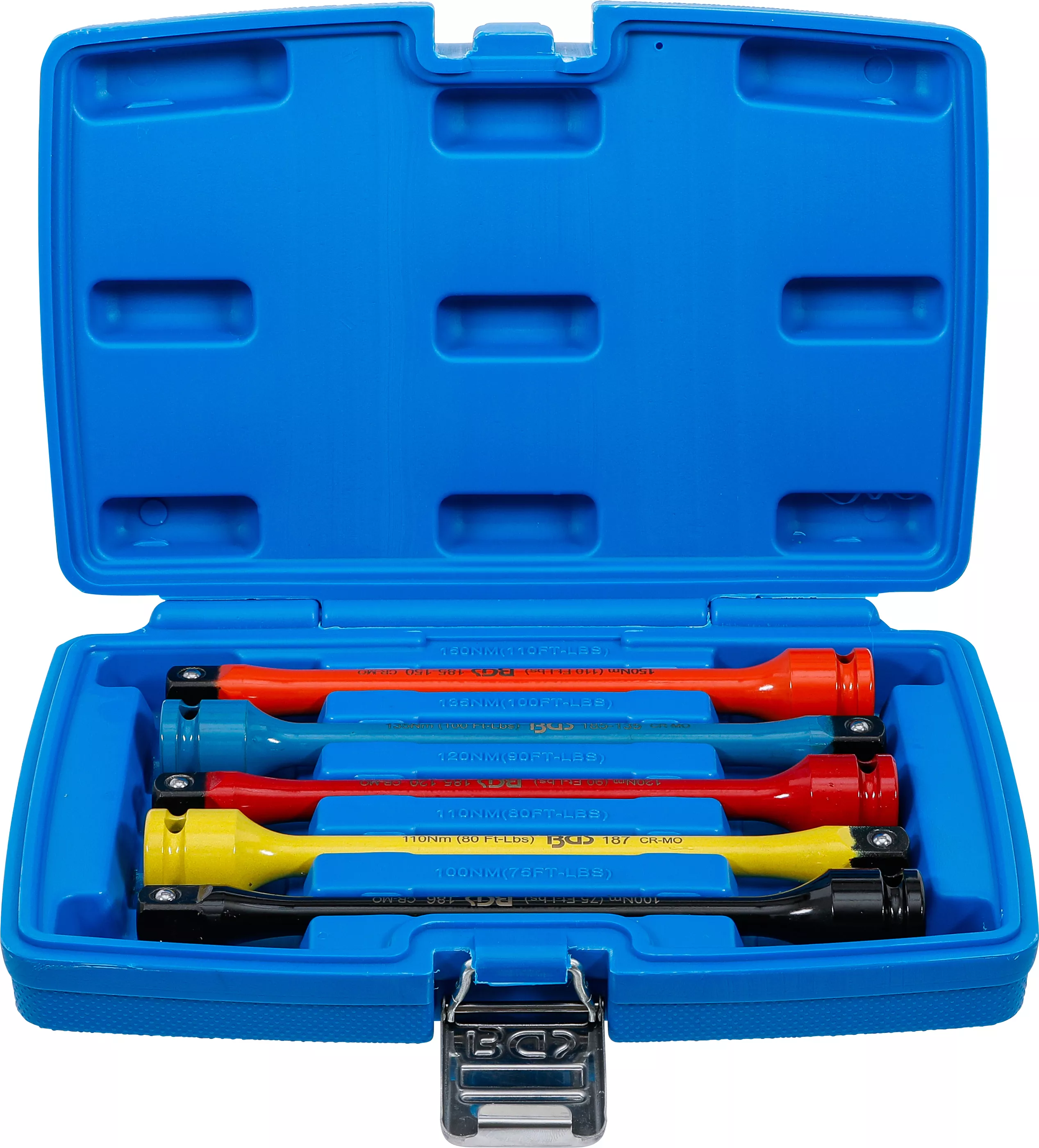 Set bare de torsiune | 12,5 mm (1/2") | 100 - 150 Nm | 5 piese [1]