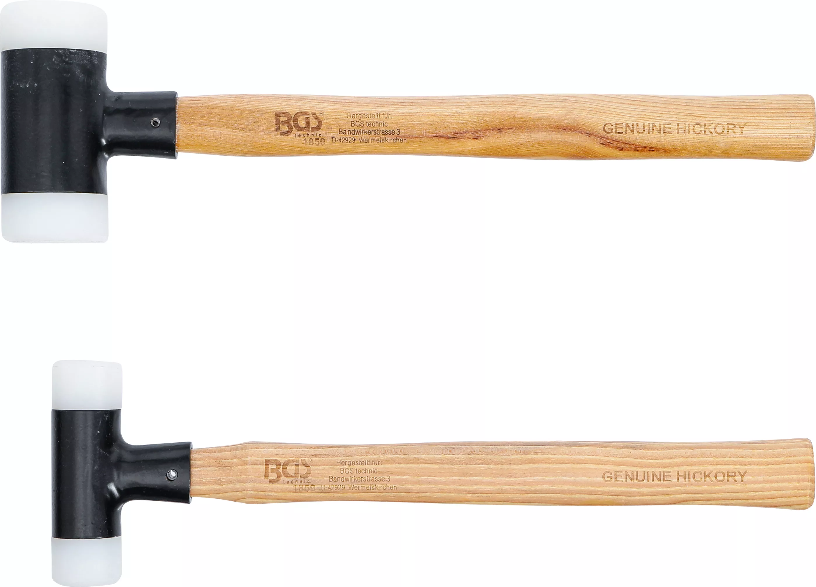 Set ciocane de protectie | coada Hickory | fara recul | o 30 / 45 mm | 300 / 550 g | 2 piese [5]