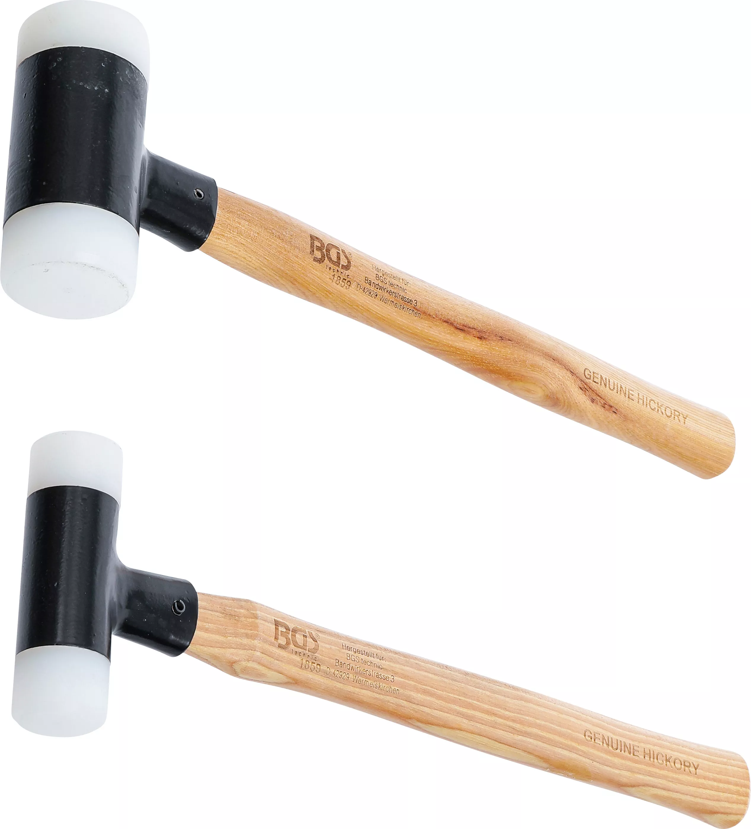 Set ciocane de protectie | coada Hickory | fara recul | o 30 / 45 mm | 300 / 550 g | 2 piese [1]