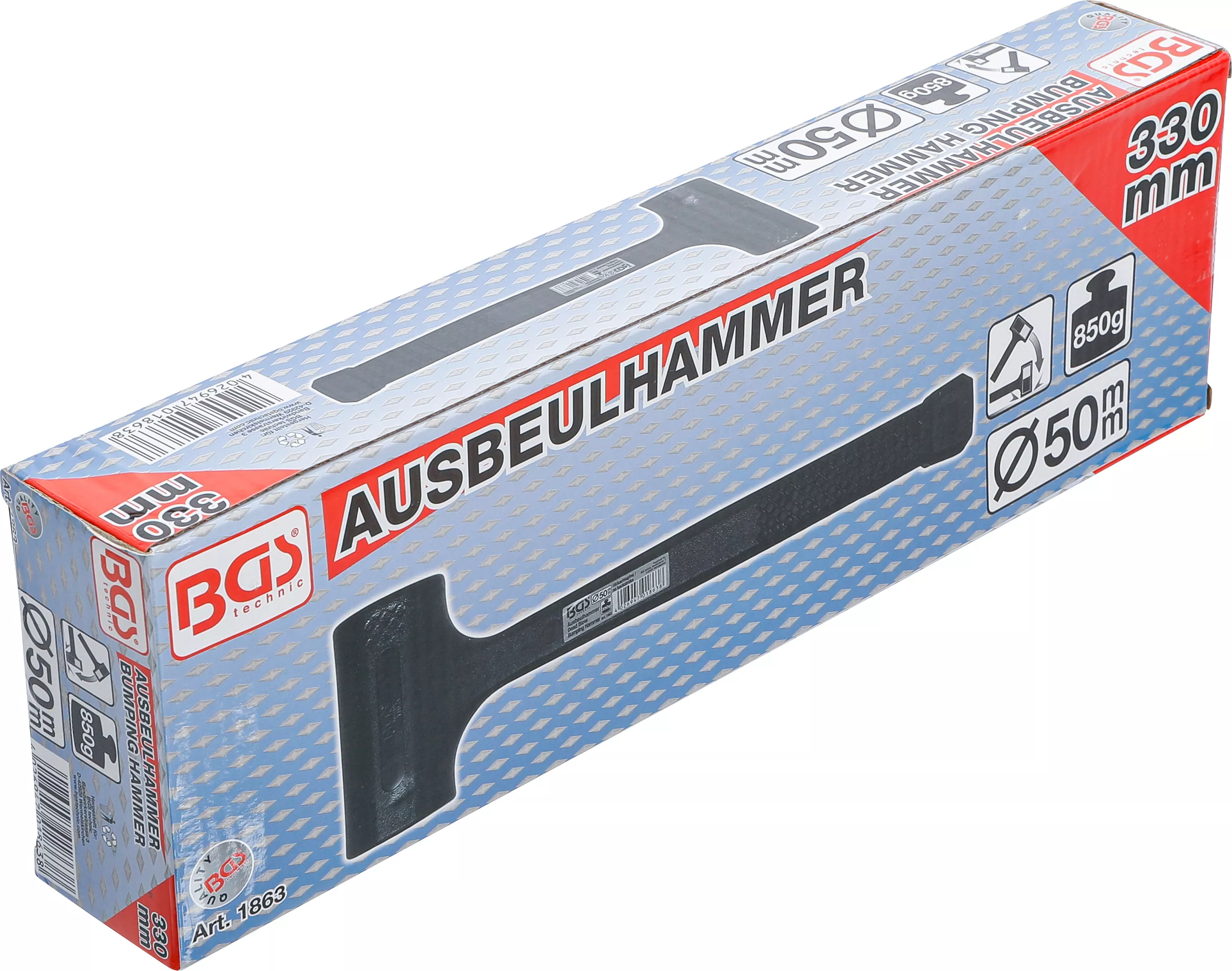 Ciocan protectie | fara recul | o 50 mm | 850 g [6]