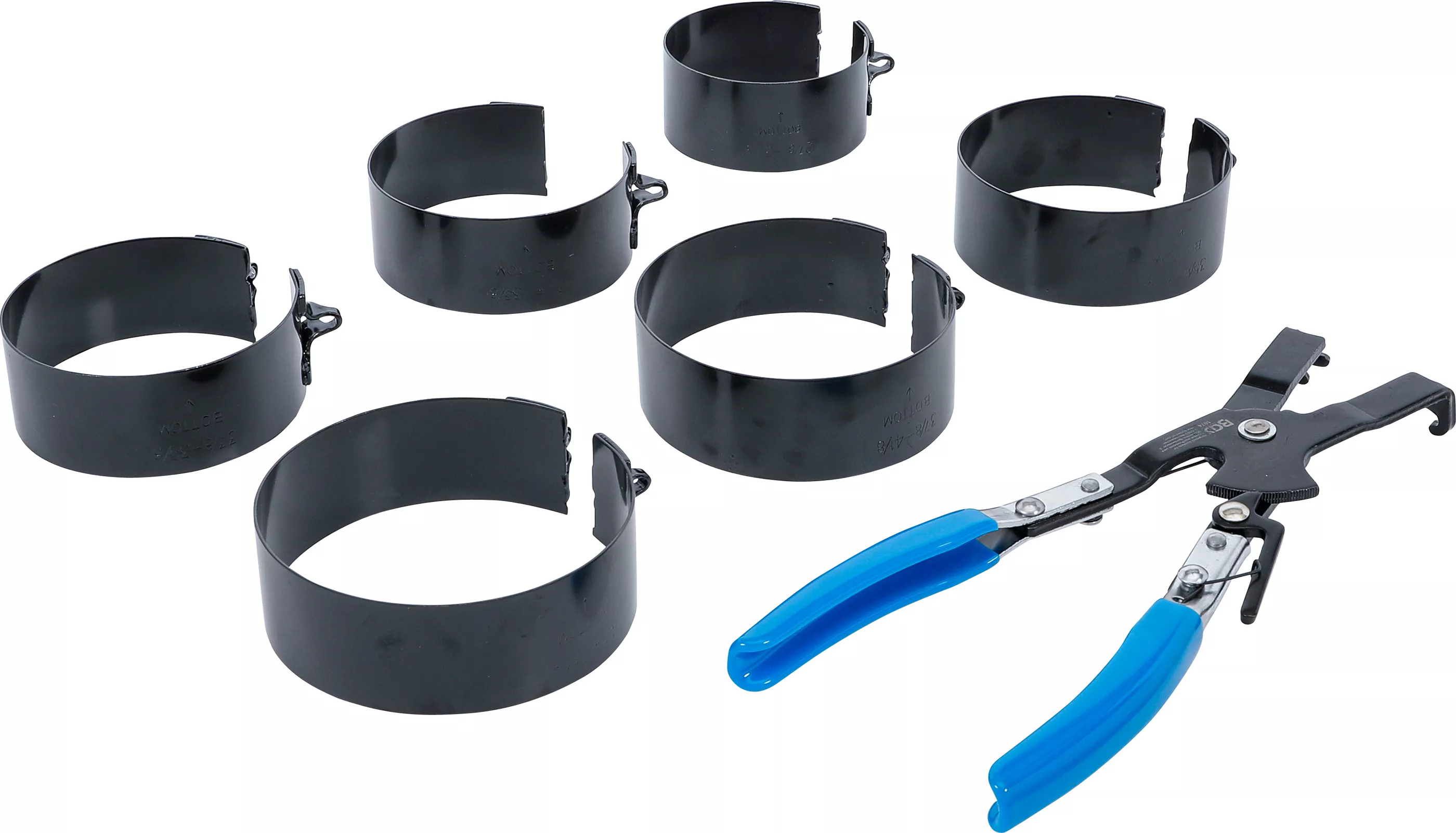 Set coliere de montaj segmenti piston | 7 piese [7]