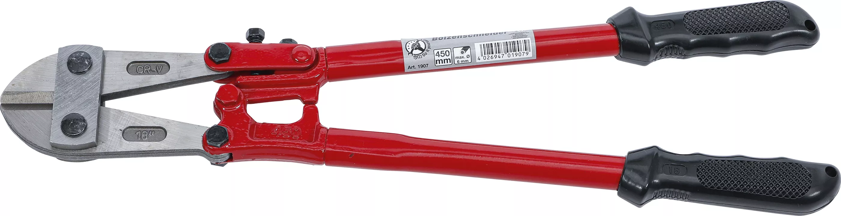 Cleste pentru taiat fier beton cu bacuri calite | 450 mm [1]